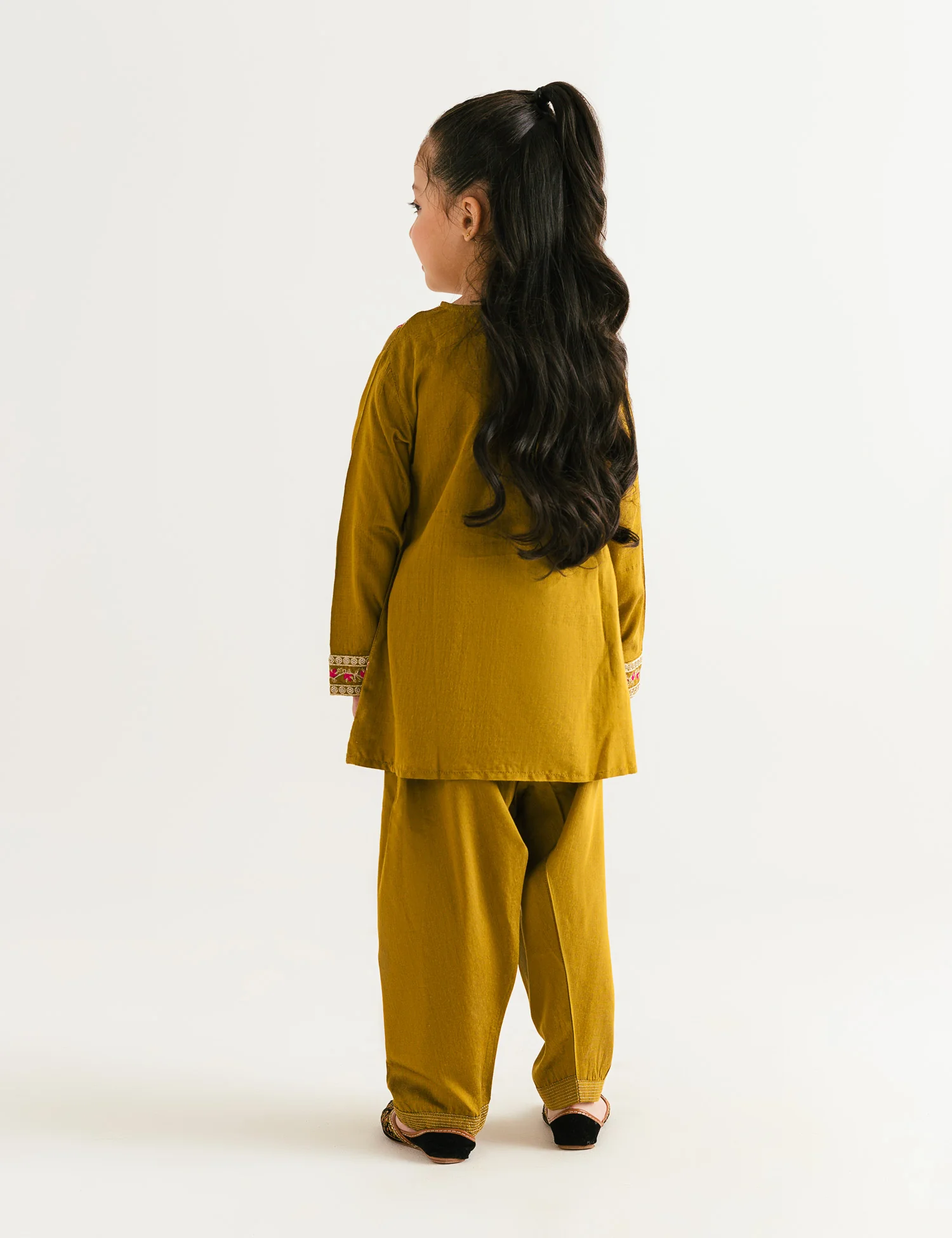 2 PIECE ALLOVER Embroidered SUIT - Image 3