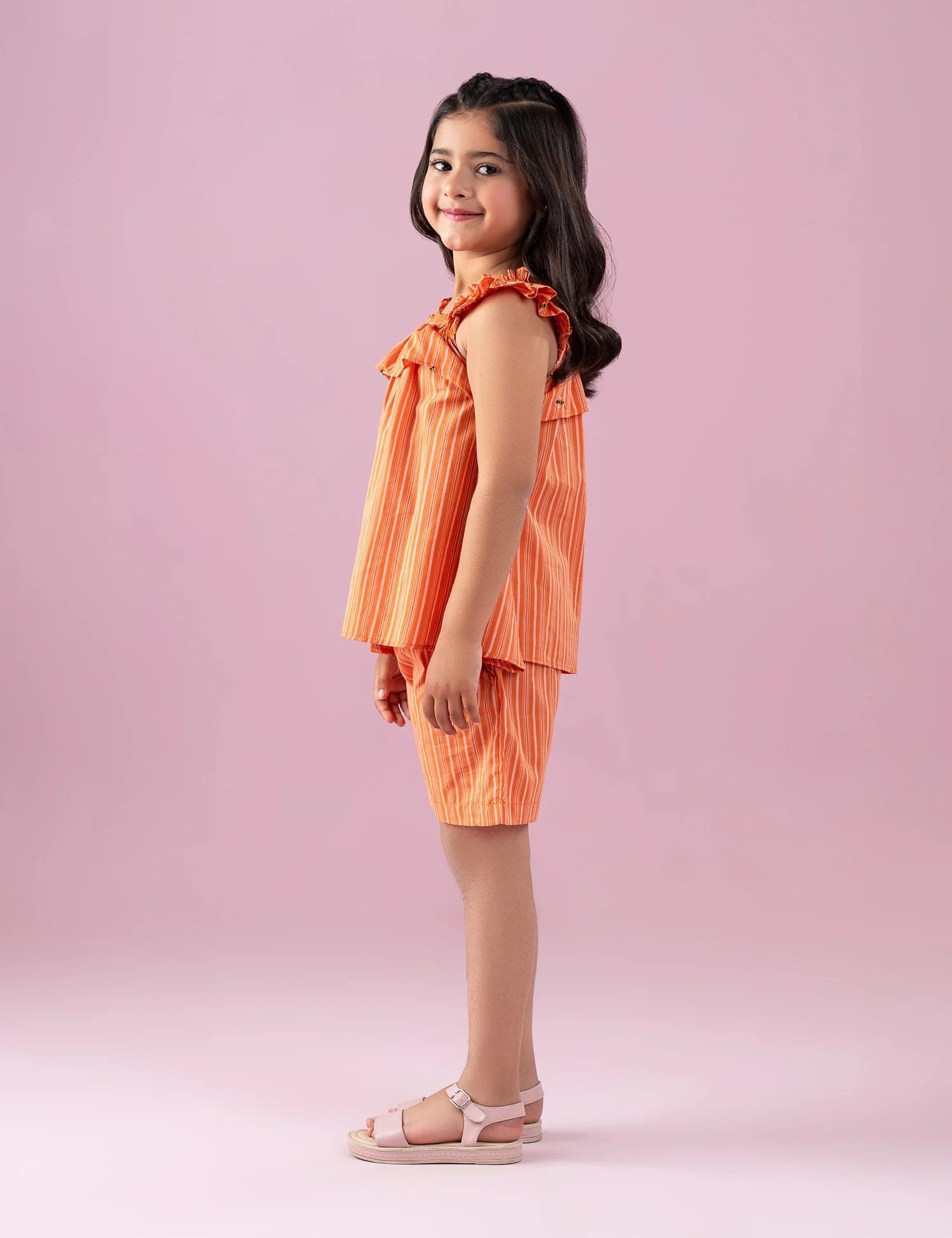 2 PIECE HONEY BEE EMBROIDERED SUIT - Image 4