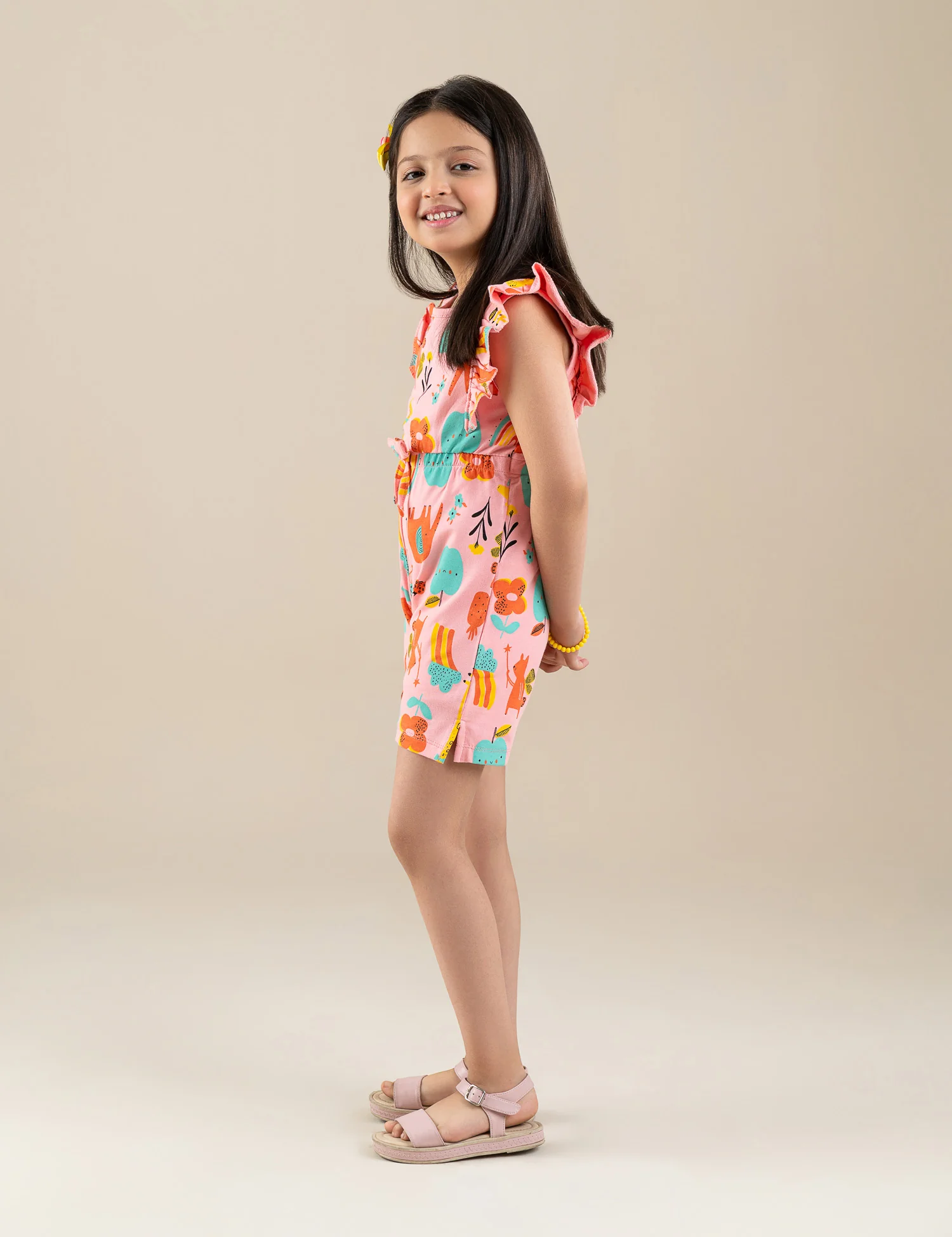 ANIMAL AND FRUIT PRINTED JUMPSUIT - Image 4