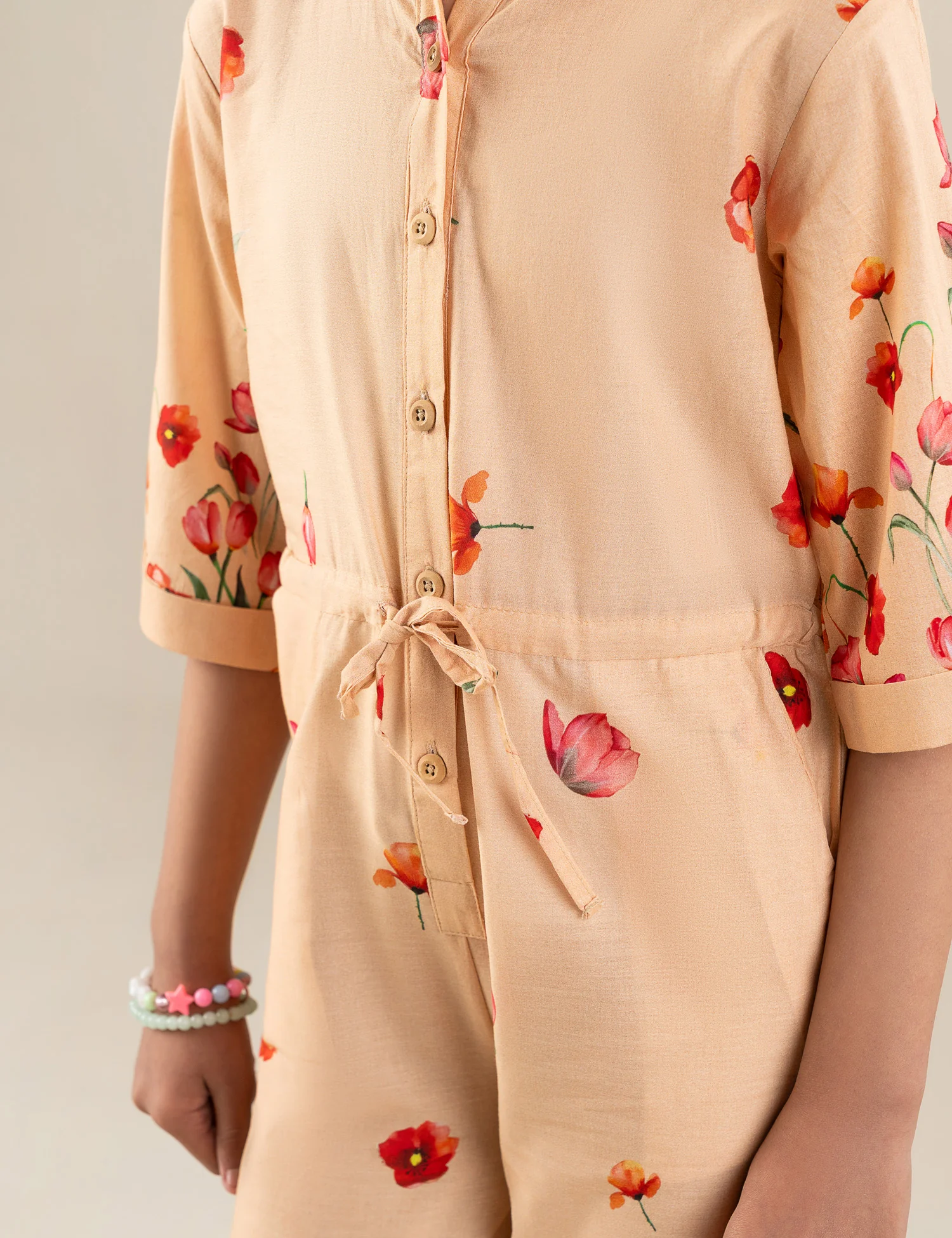 FLORAL PRINTED JUMPSUIT - Image 4