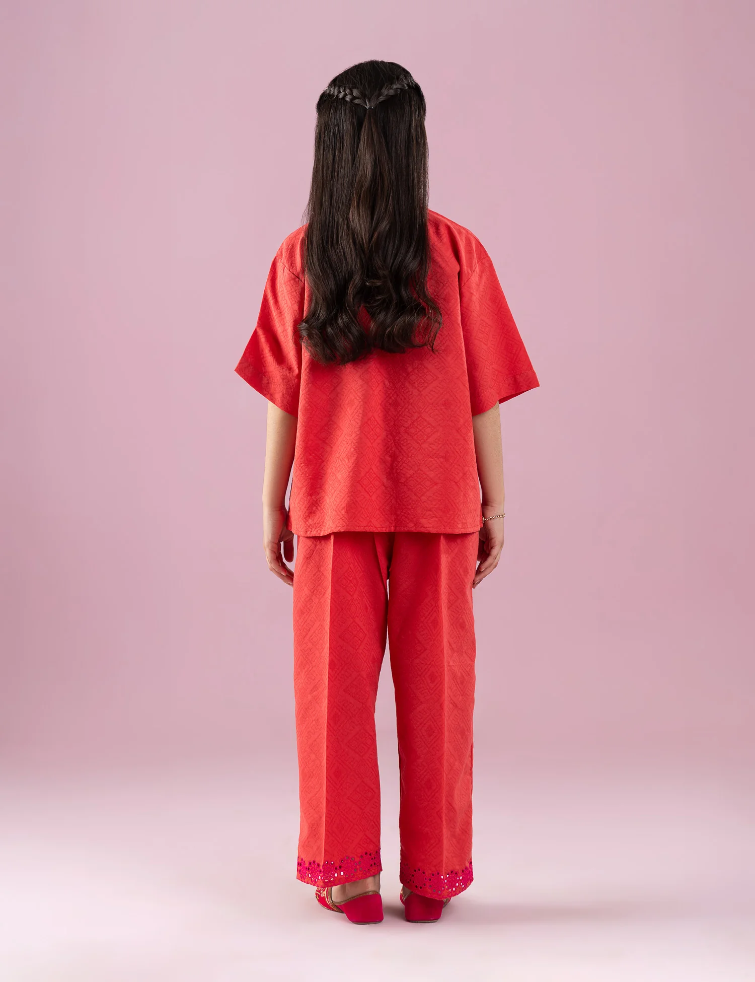 2 PIECE EMBROIDERED SUIT - Image 5