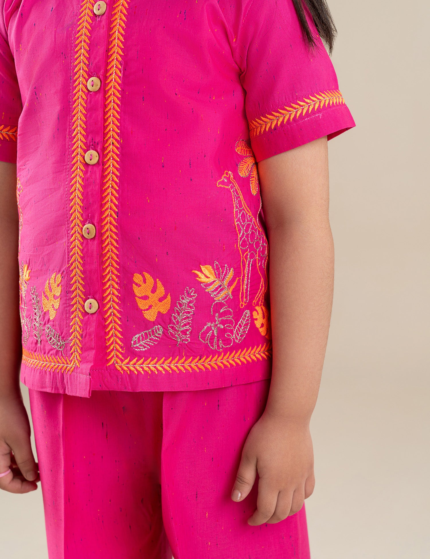 2 PIECE STYLISED EMBROIDERED SUIT - Image 3