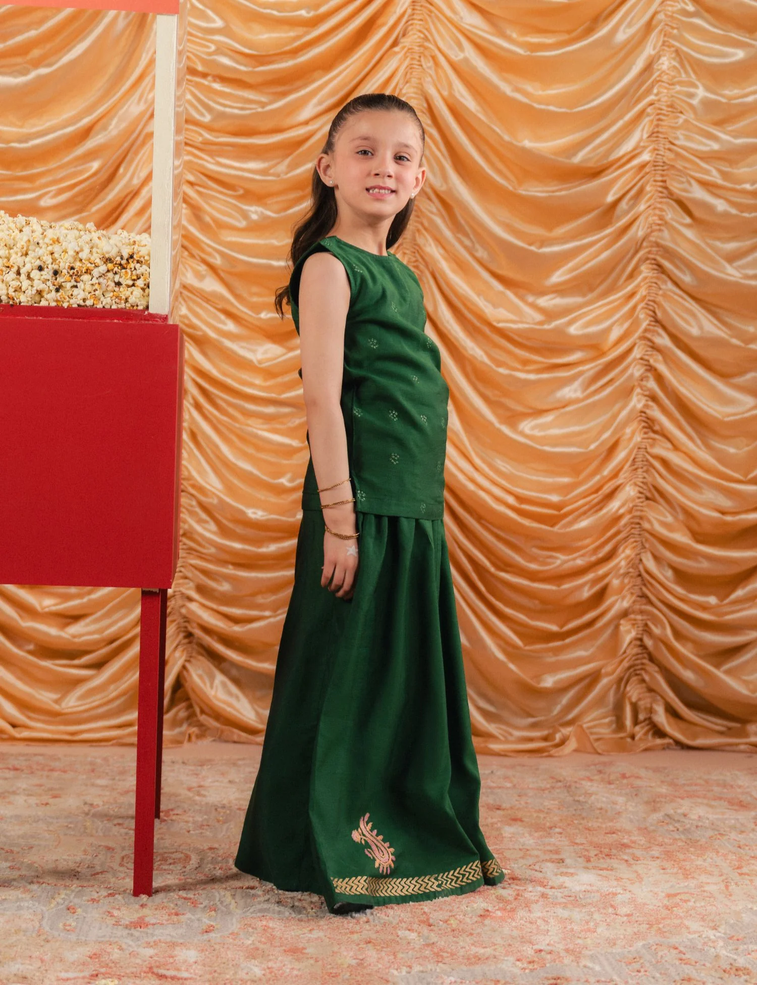 2 PIECE ETHNIC EMBROIDERED SUIT - Image 3
