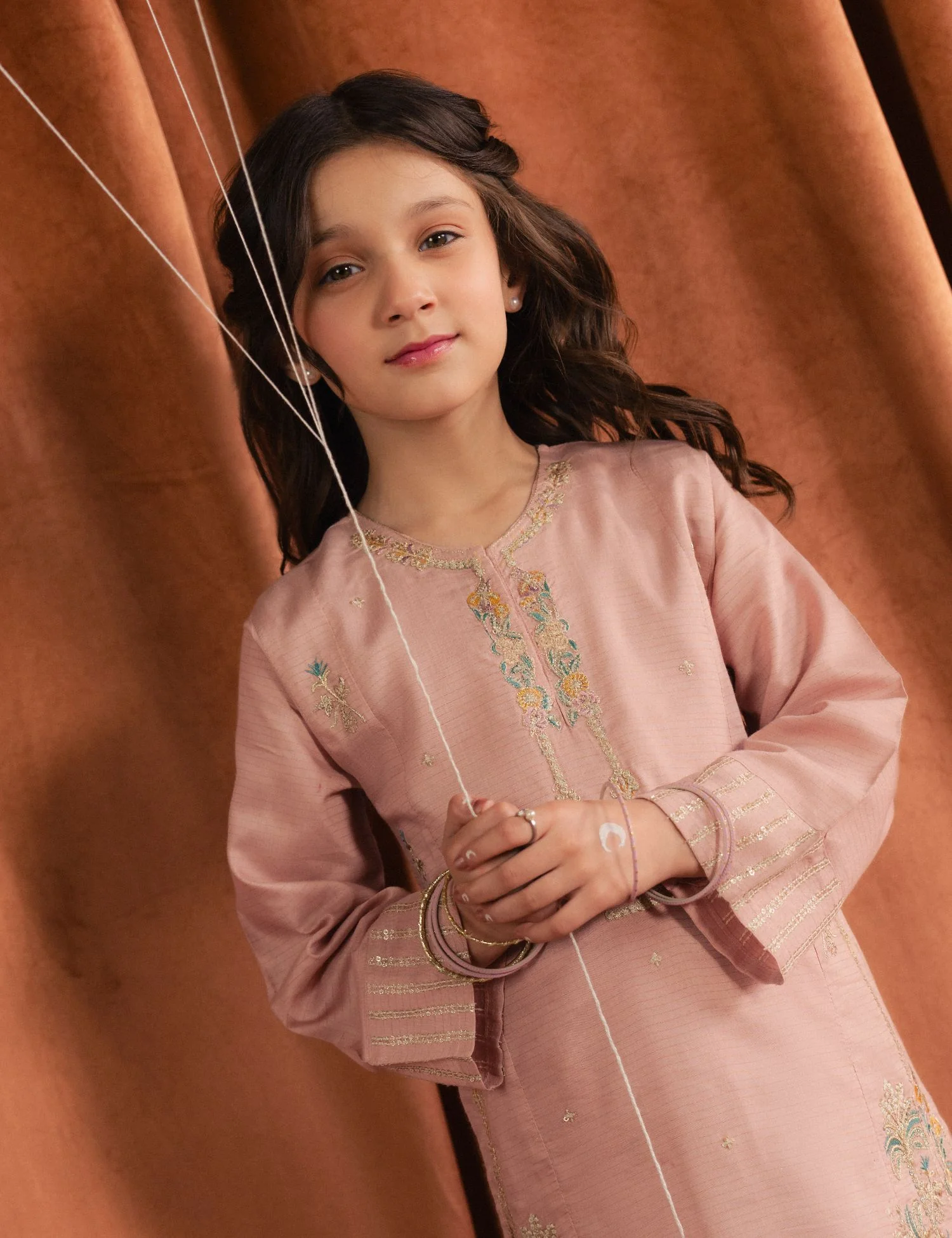 2 PIECE ETHNIC EMBROIDERED SUIT - Image 3