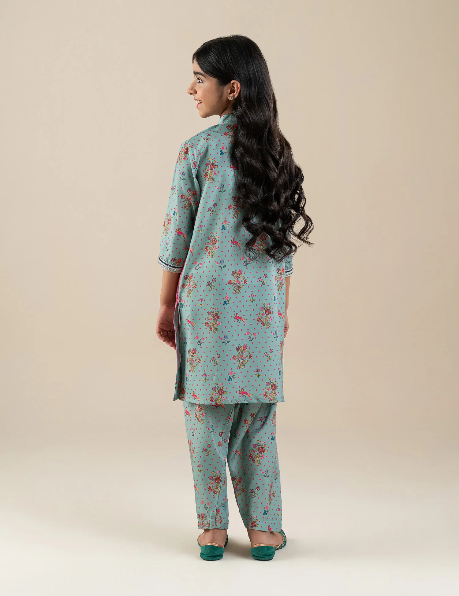 2 PIECE ETHNIC EMBROIDERED SUIT - Image 5