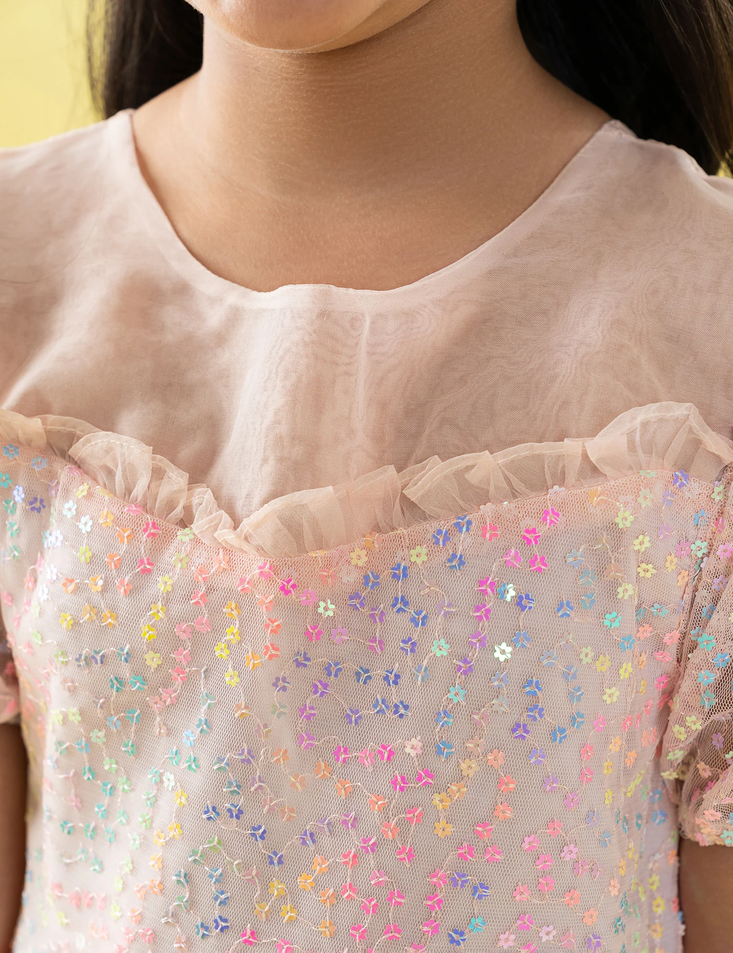 SEQUIN EMBELLISHED DRESS - Image 2