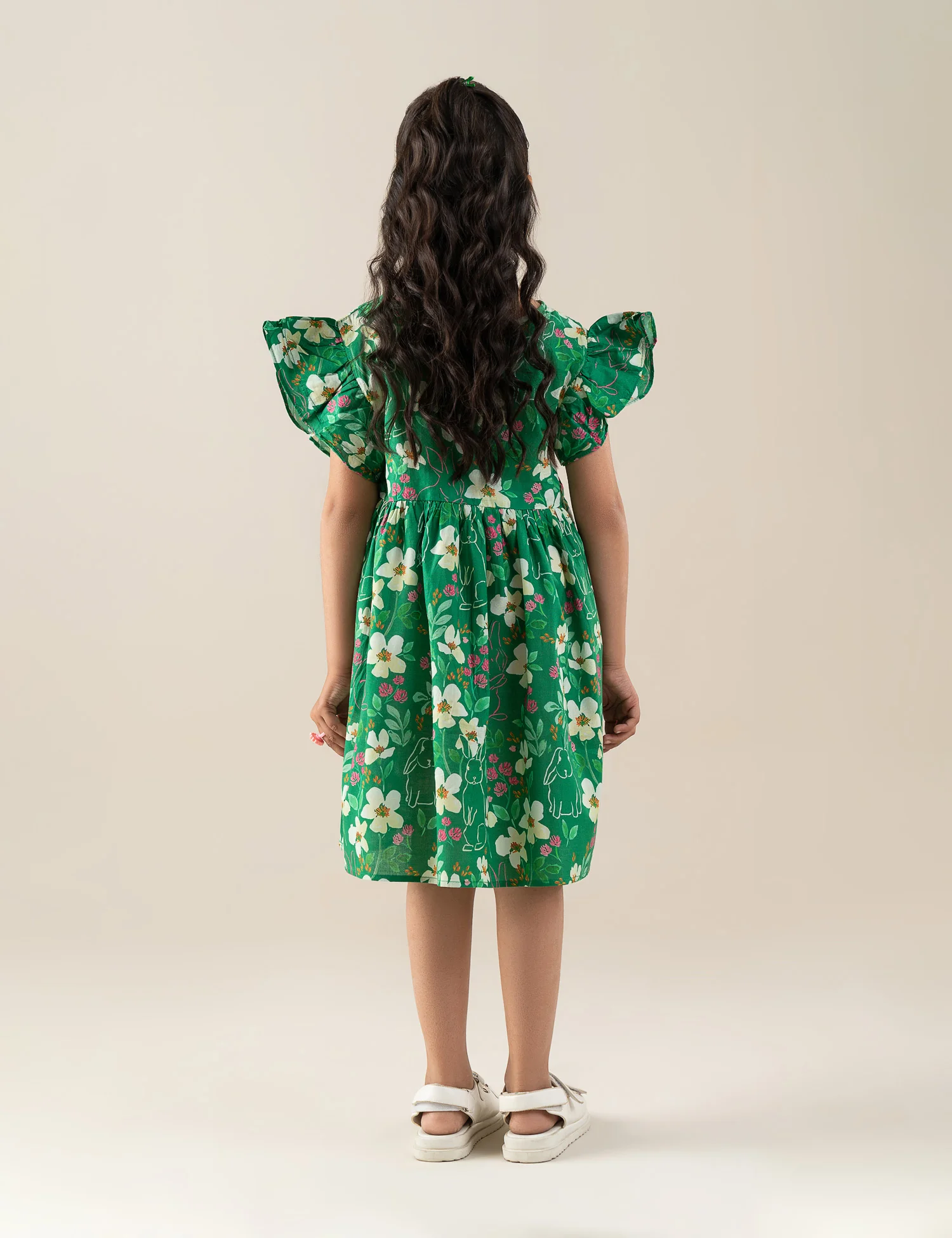 FLORAL PRINTED DRESS - Image 4