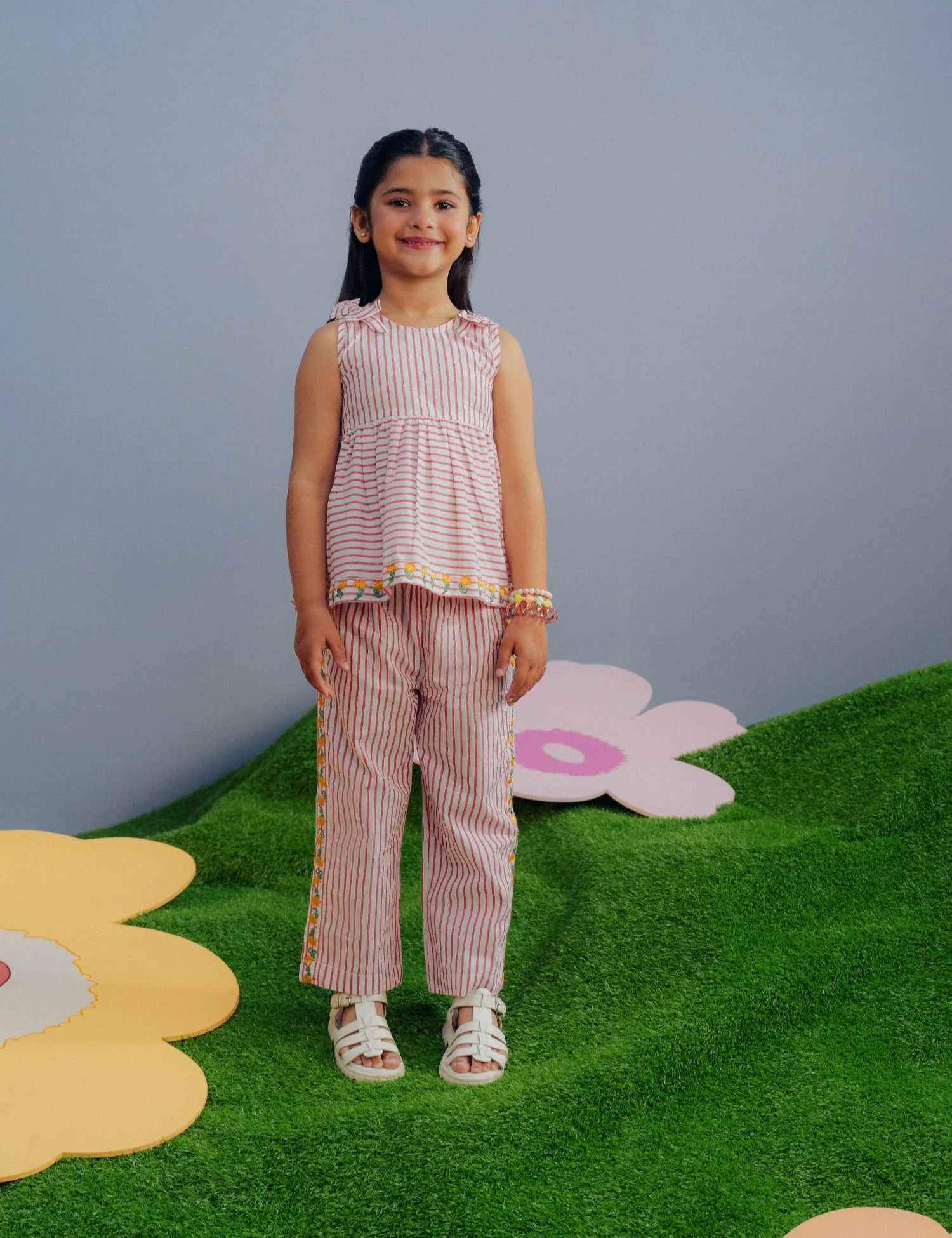 2 PIECE STRIPED SUIT - Image 2
