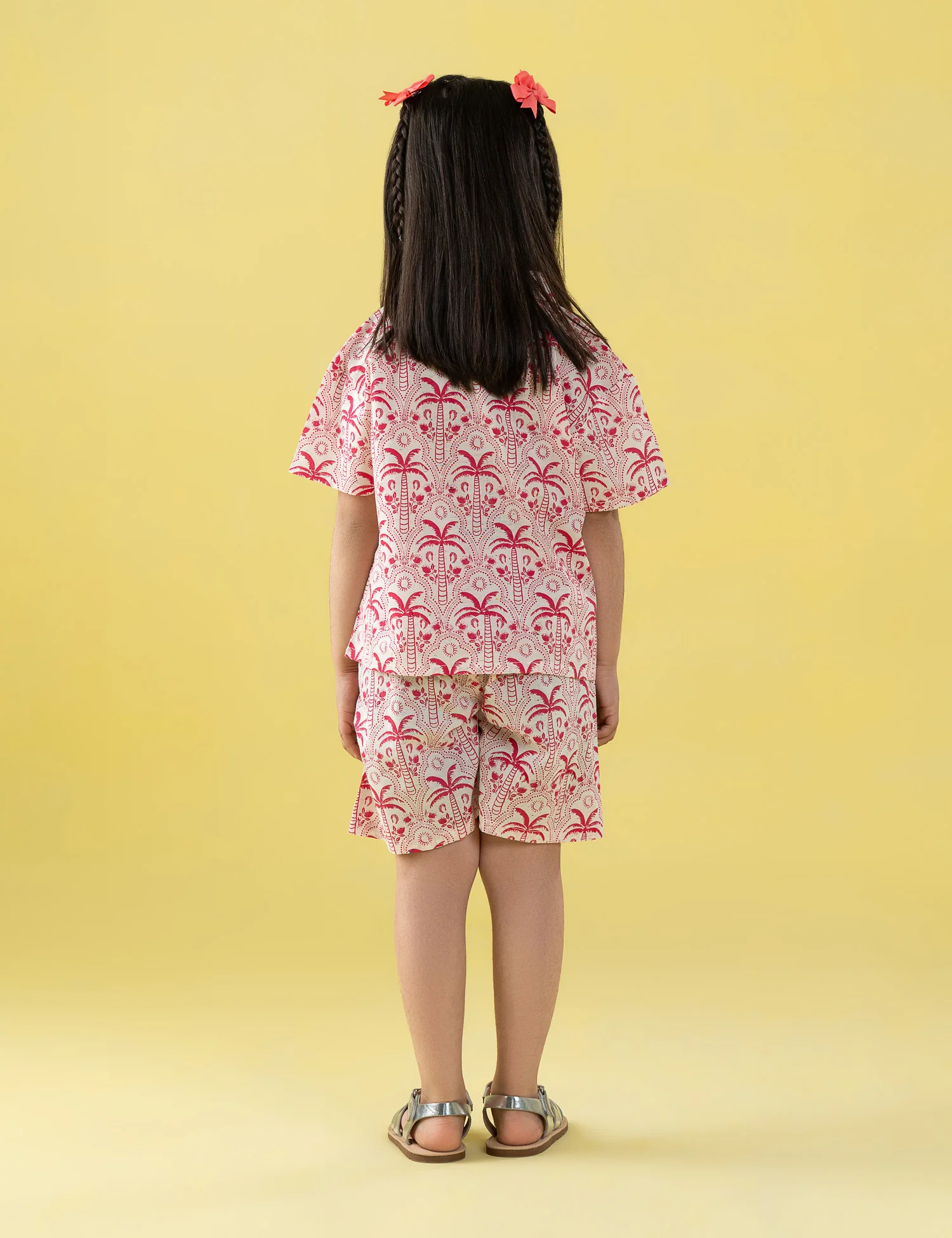 2 PIECE PALM TREE PRINTED SUIT - Image 4