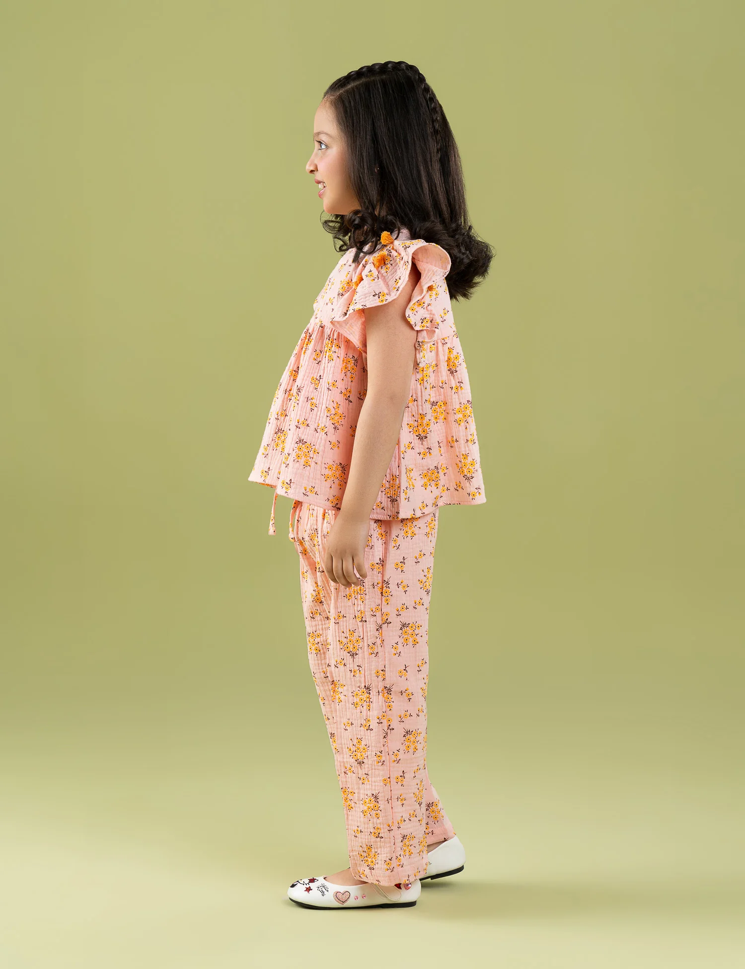 2 PIECE FLORAL PRINTED SUIT - Image 4