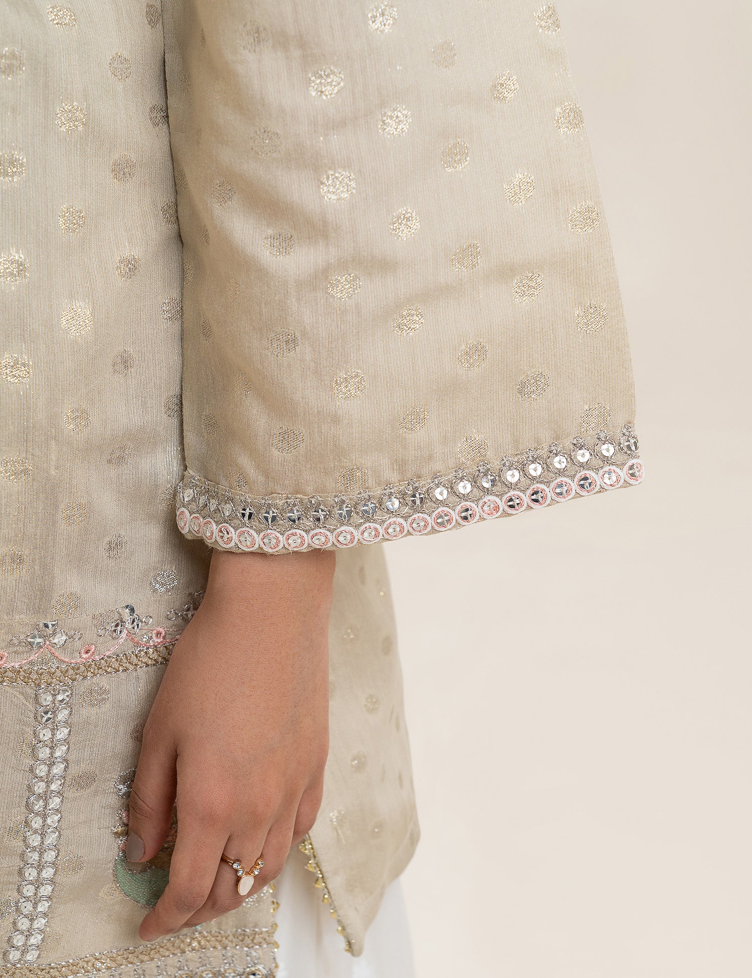 2 PIECE ETHNIC EMBROIDERED SUIT - Image 3