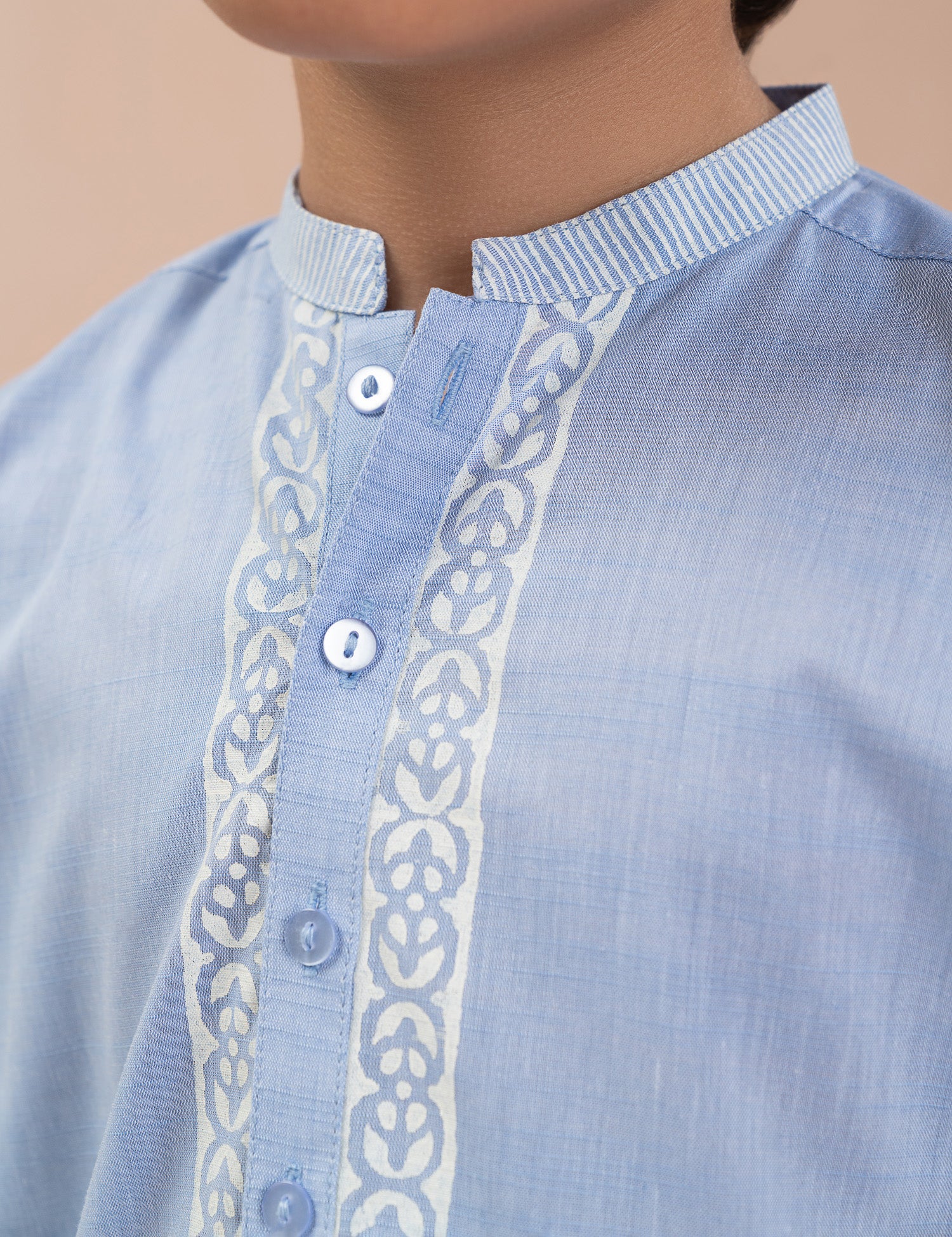 2 PIECE CLASSIC BLOCK PRINTED SUIT - Image 2