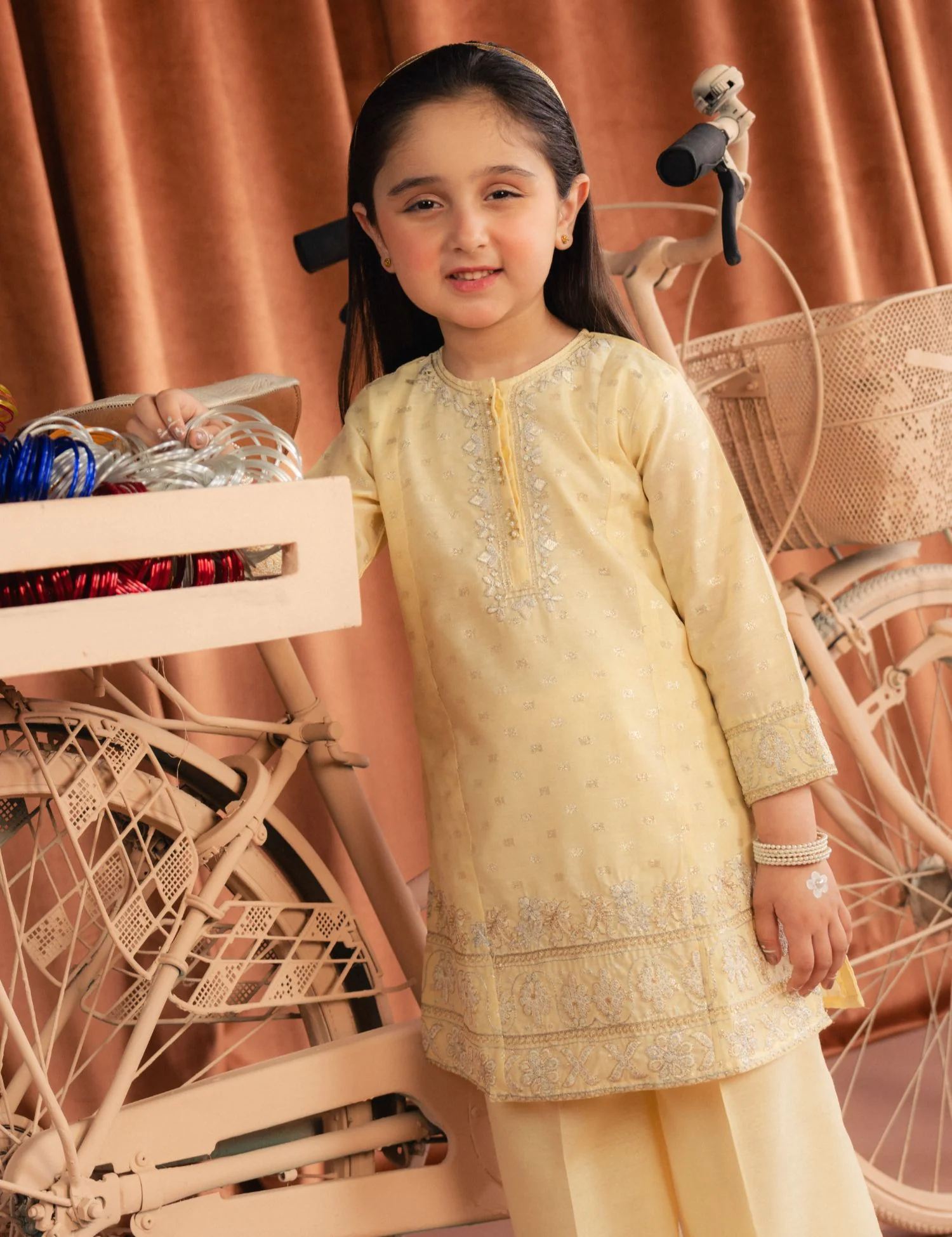 2 PIECE TILLA EMBROIDERED SUIT - Image 3