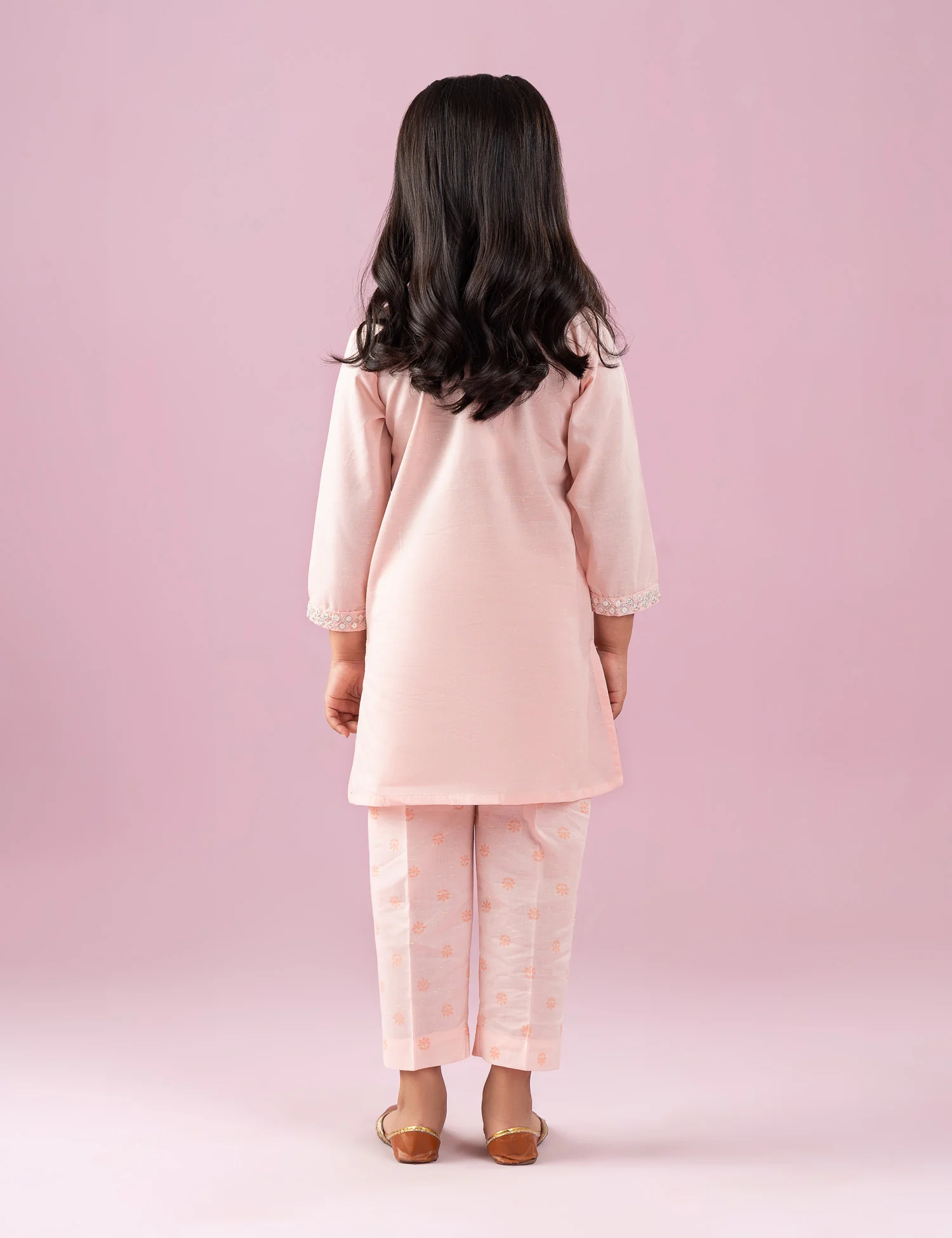 2 PIECE SEQUIN EMBROIDERED SUIT - Image 6