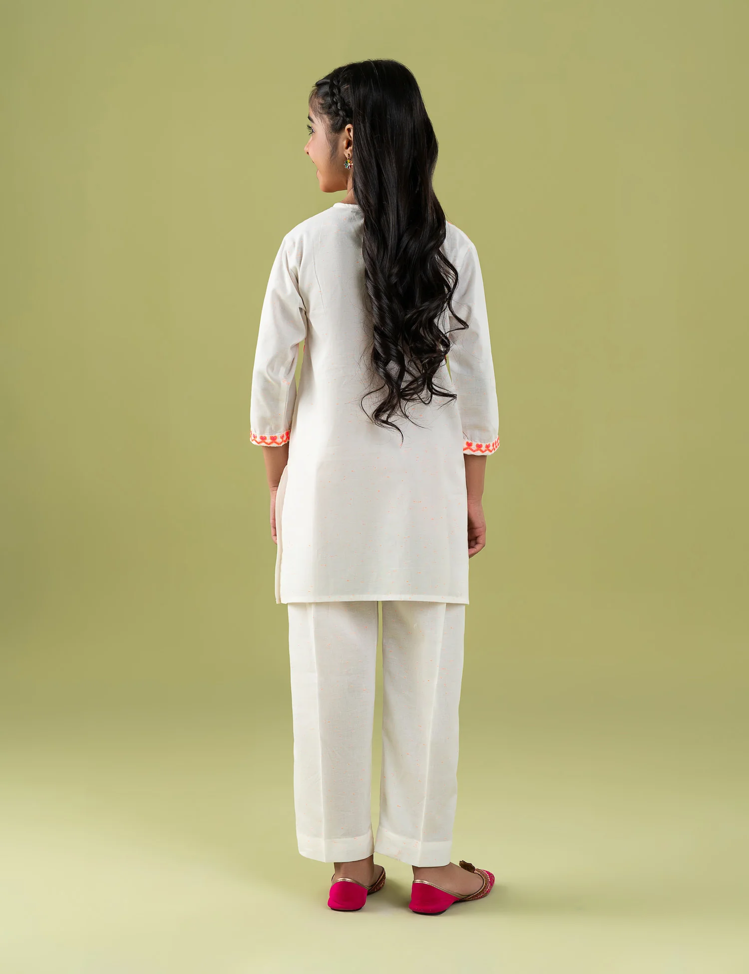2 PIECE NEON EMBROIDERED SUIT - Image 5
