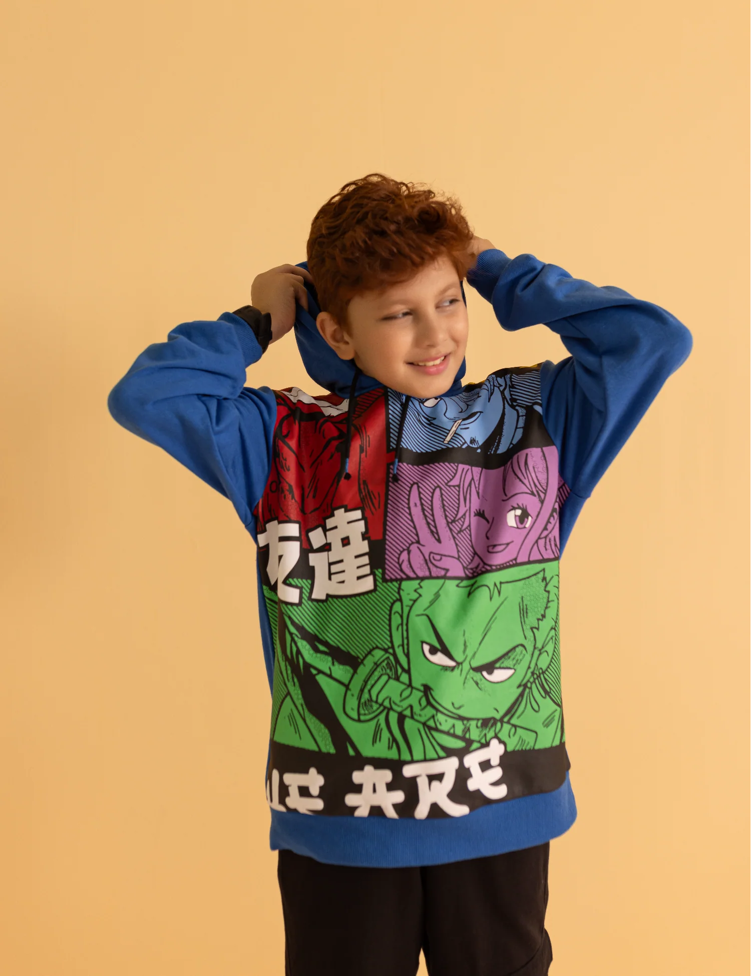 STRAWHATS ANIME HOODIE - Image 2