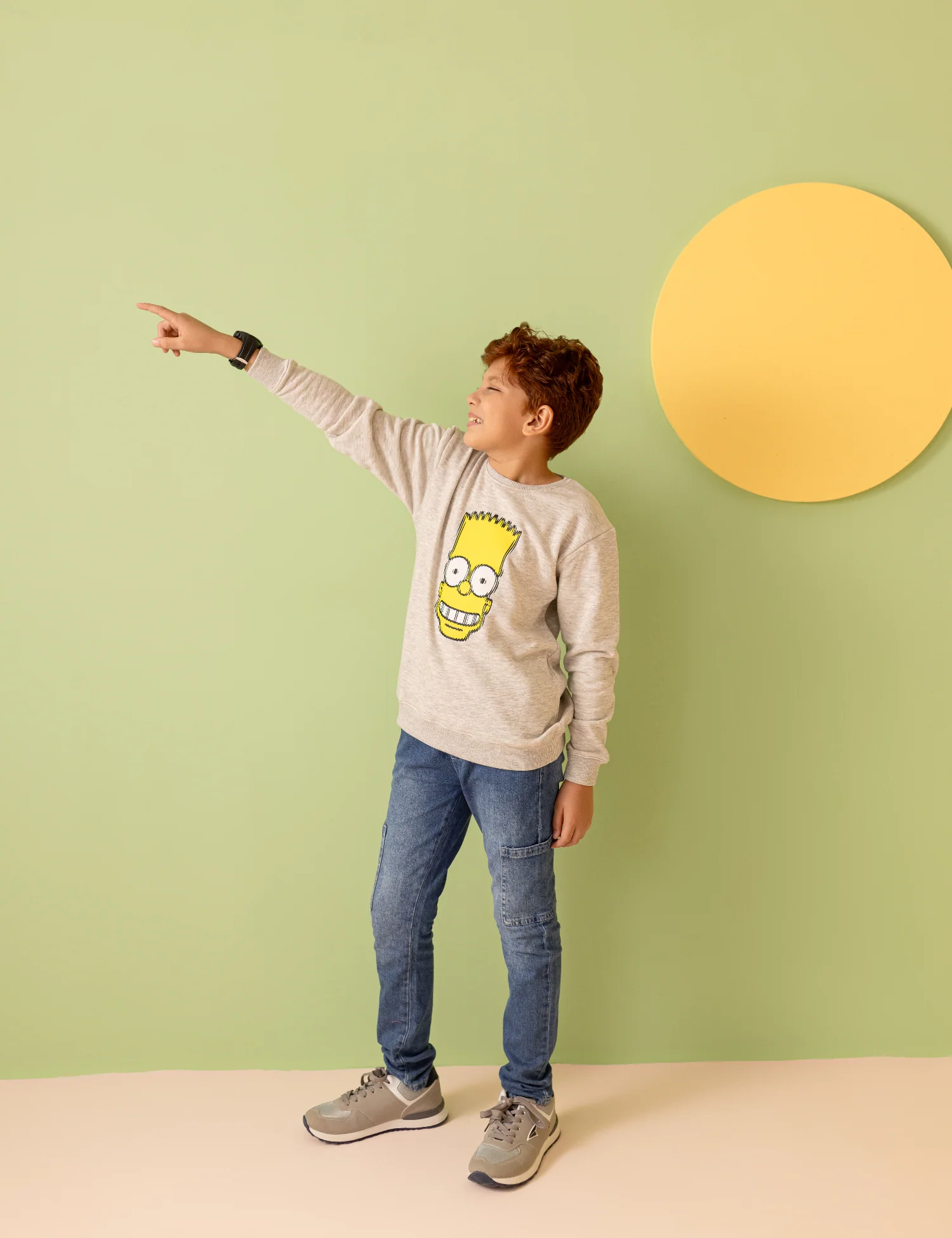 BART SIMPSON GRAPHIC SWEATSHIRT - Image 3