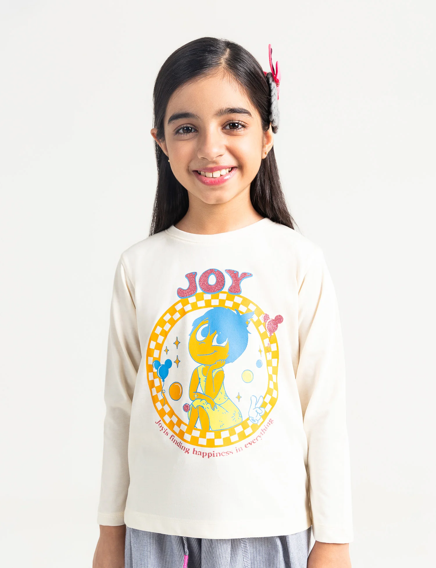 INSIDE OUT JOY GRAPHIC T-SHIRT - Image 2