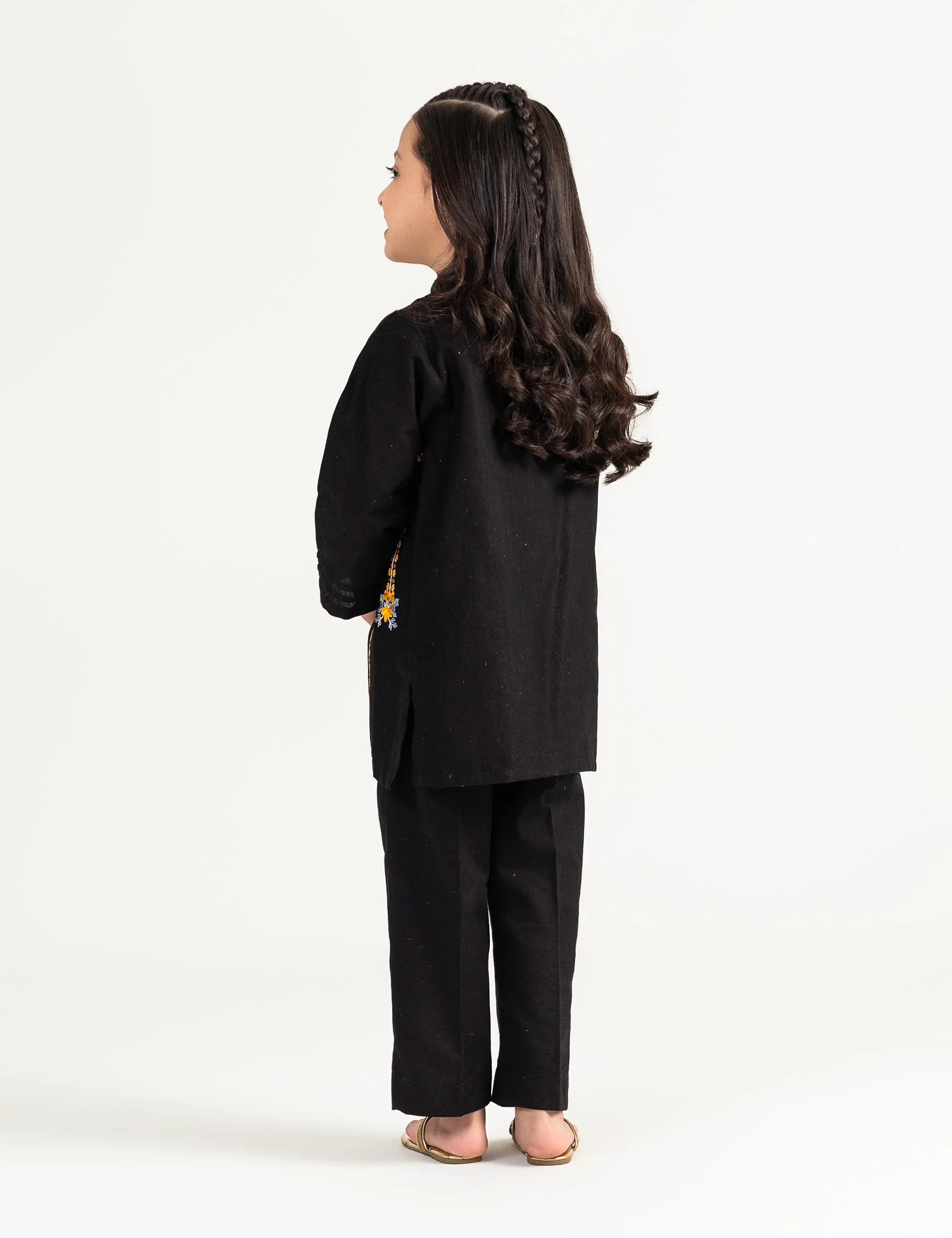 2 PIECE MULTI EMBROIDERED SUIT - Image 4