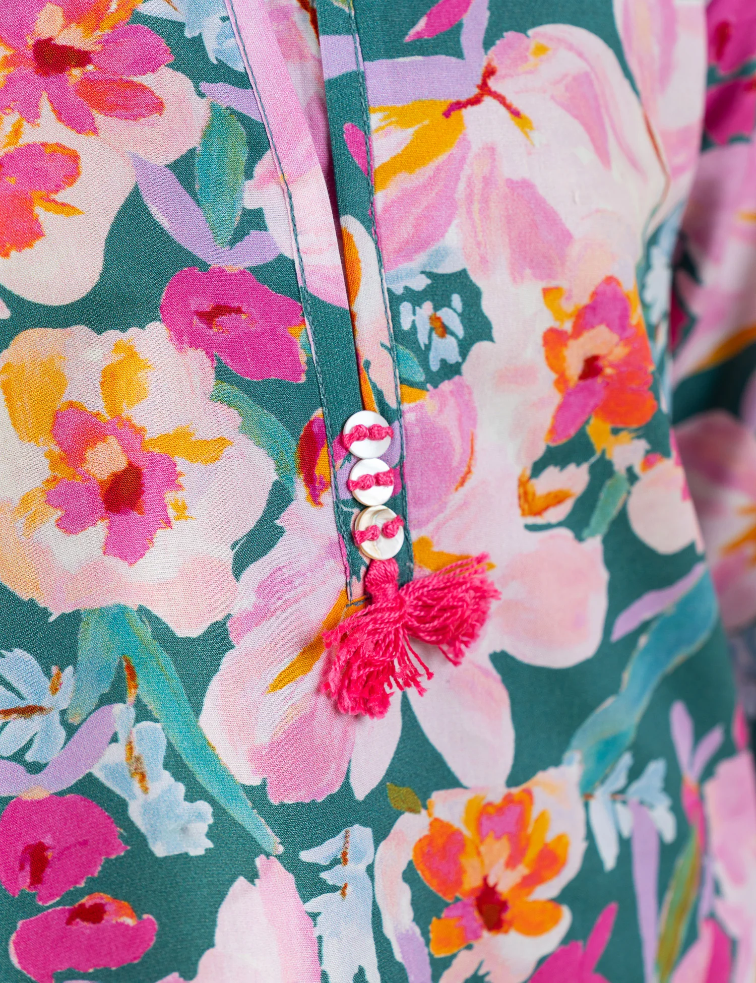 2 PIECE FLORAL PRINTED SUIT - Image 2
