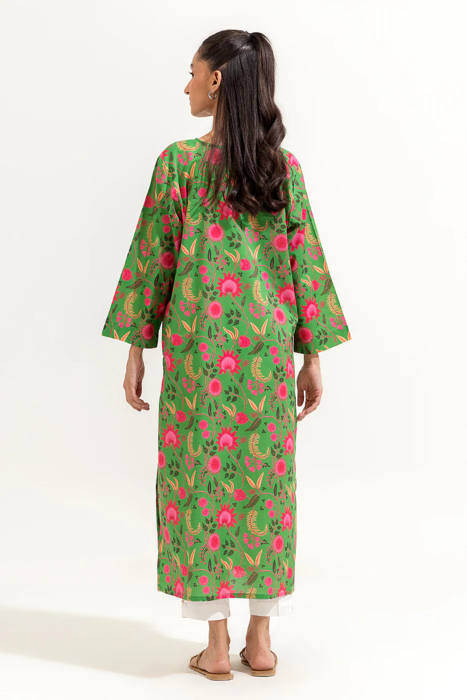 PRINTED LAWN SHIRT (PRET) - Image 3