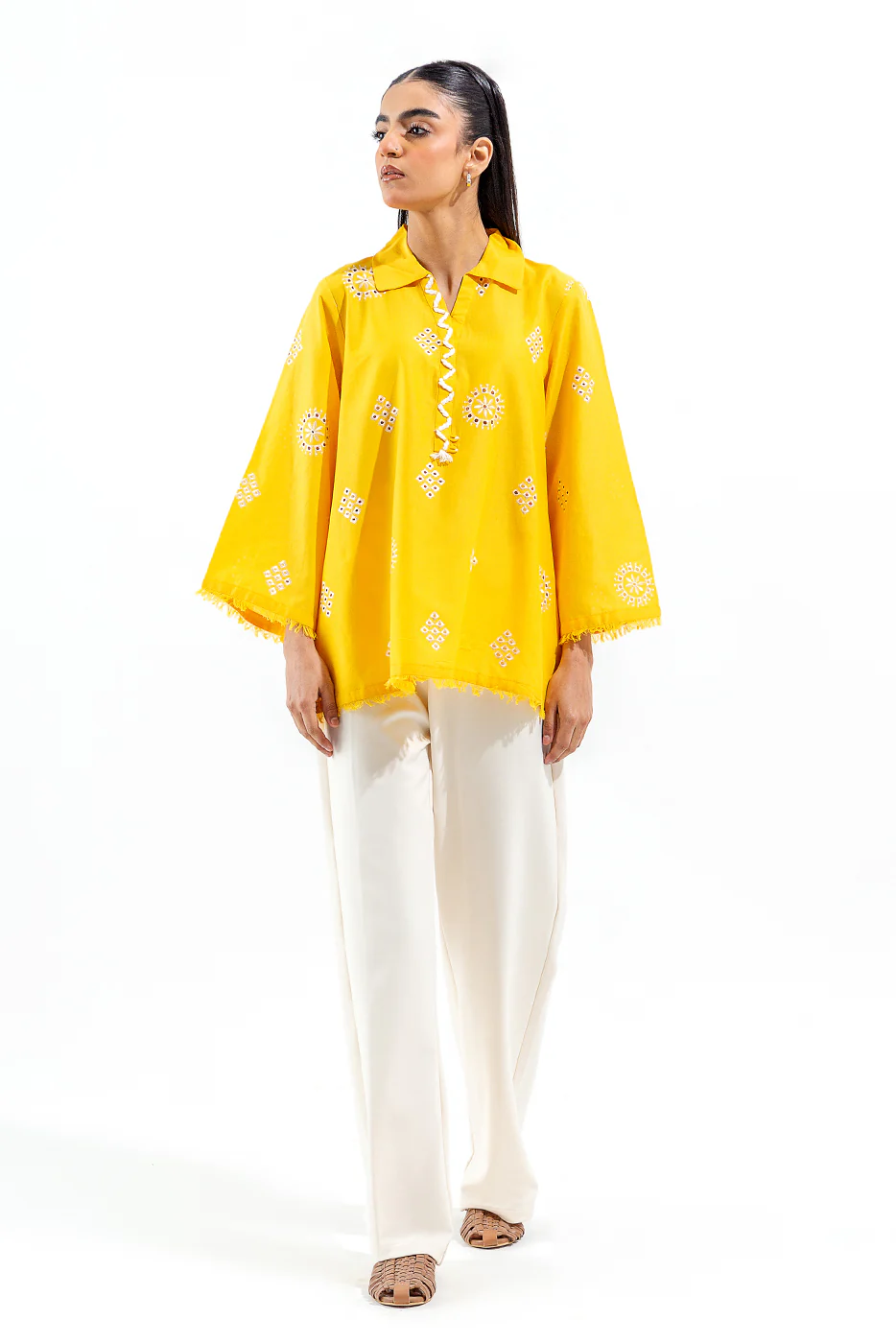 EMBROIDERED FUSION TOP (PRET) - Image 2