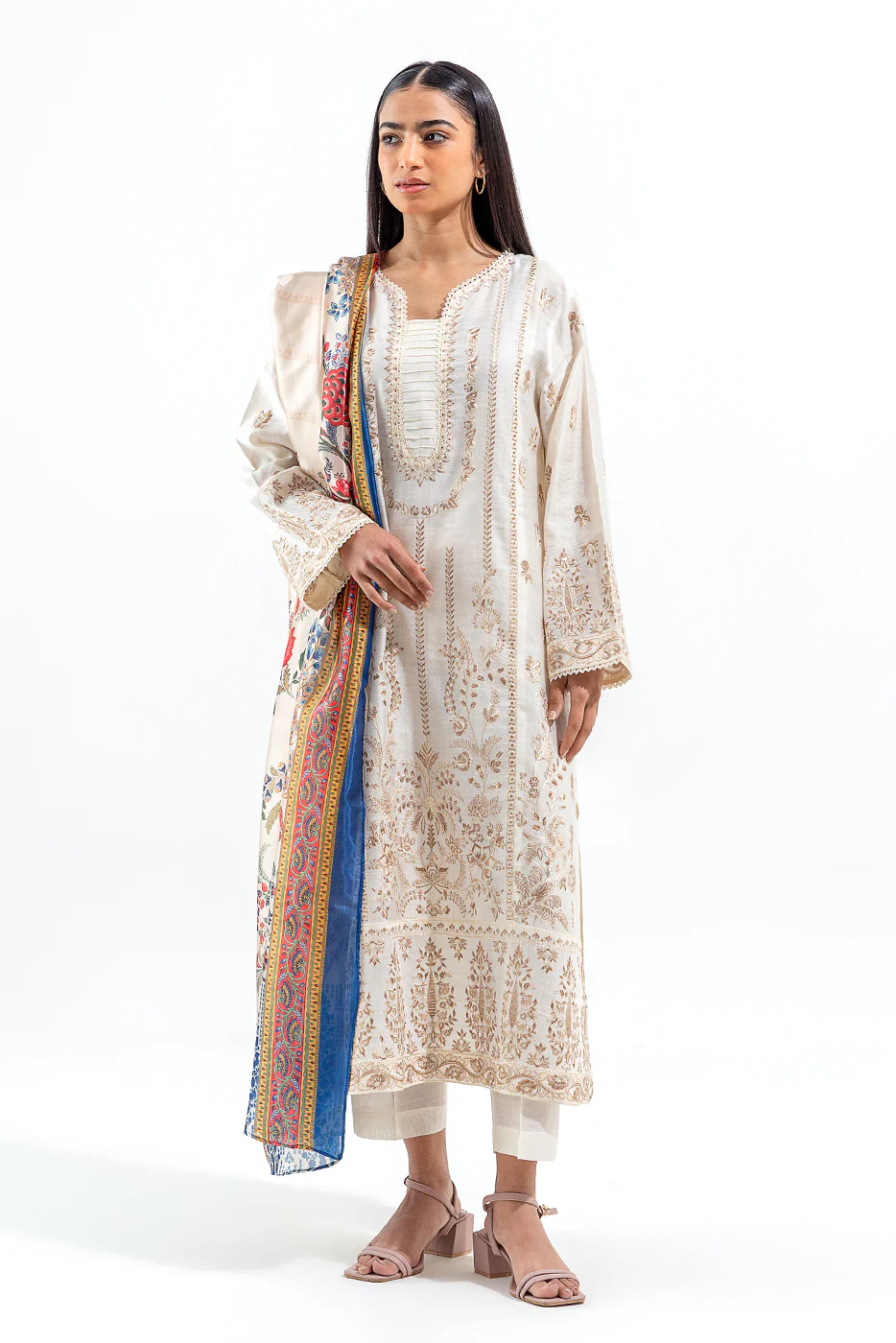 3 PIECE TWO TONE SUIT (LUXURY PRET) - Image 3
