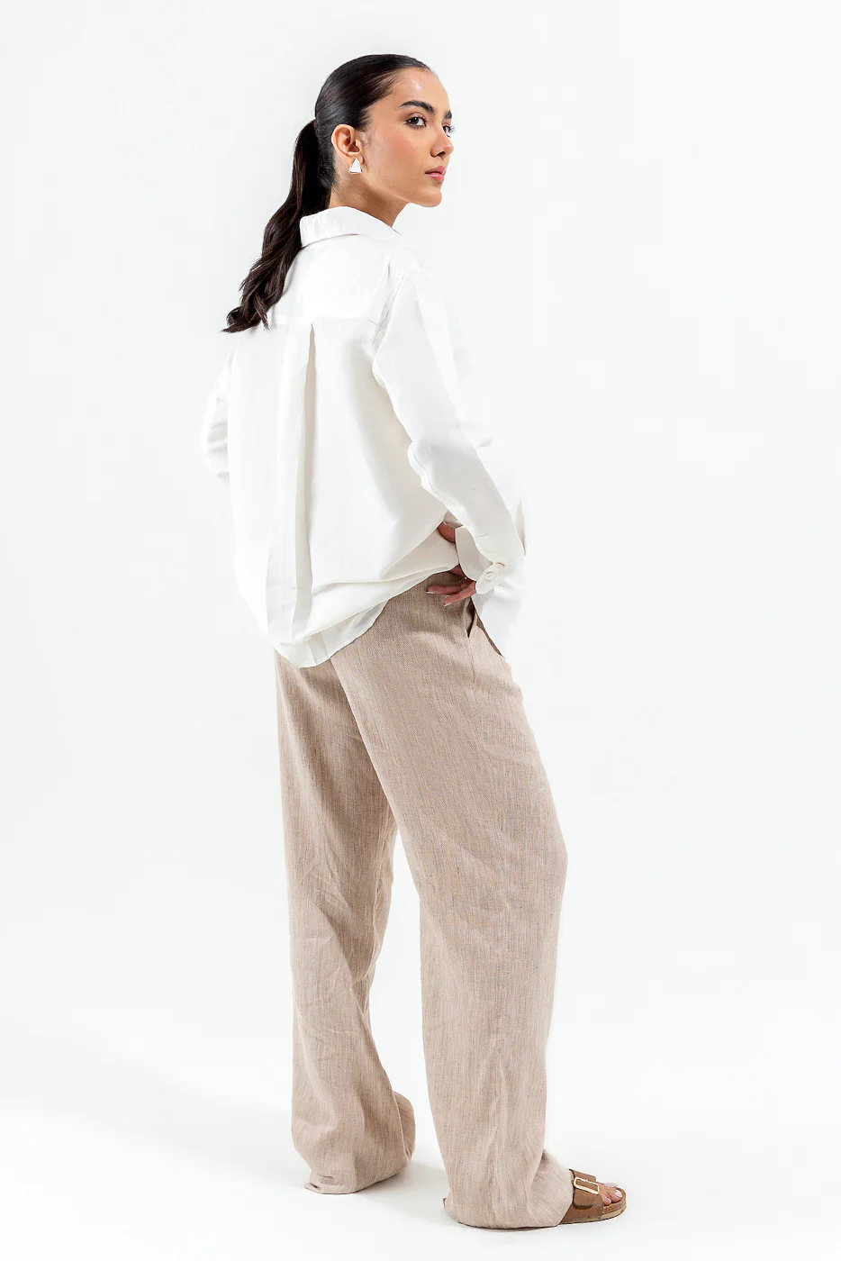 BASIC BUTTON-THROUGH SHIRT - Image 3