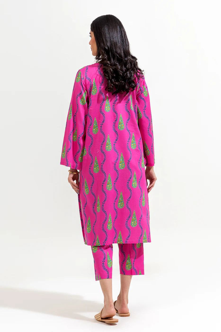 2 PIECE PRINTED PREMIUM LAWN SUIT (PRET) - Image 4