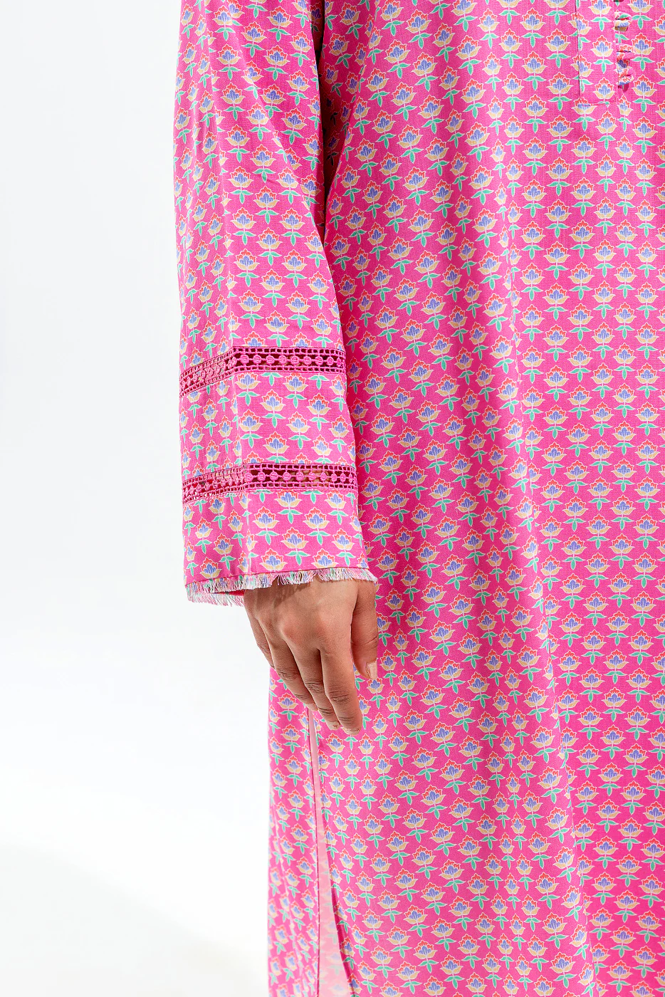 PRINTED VISCOSE SHIRT (PRET) - Image 5
