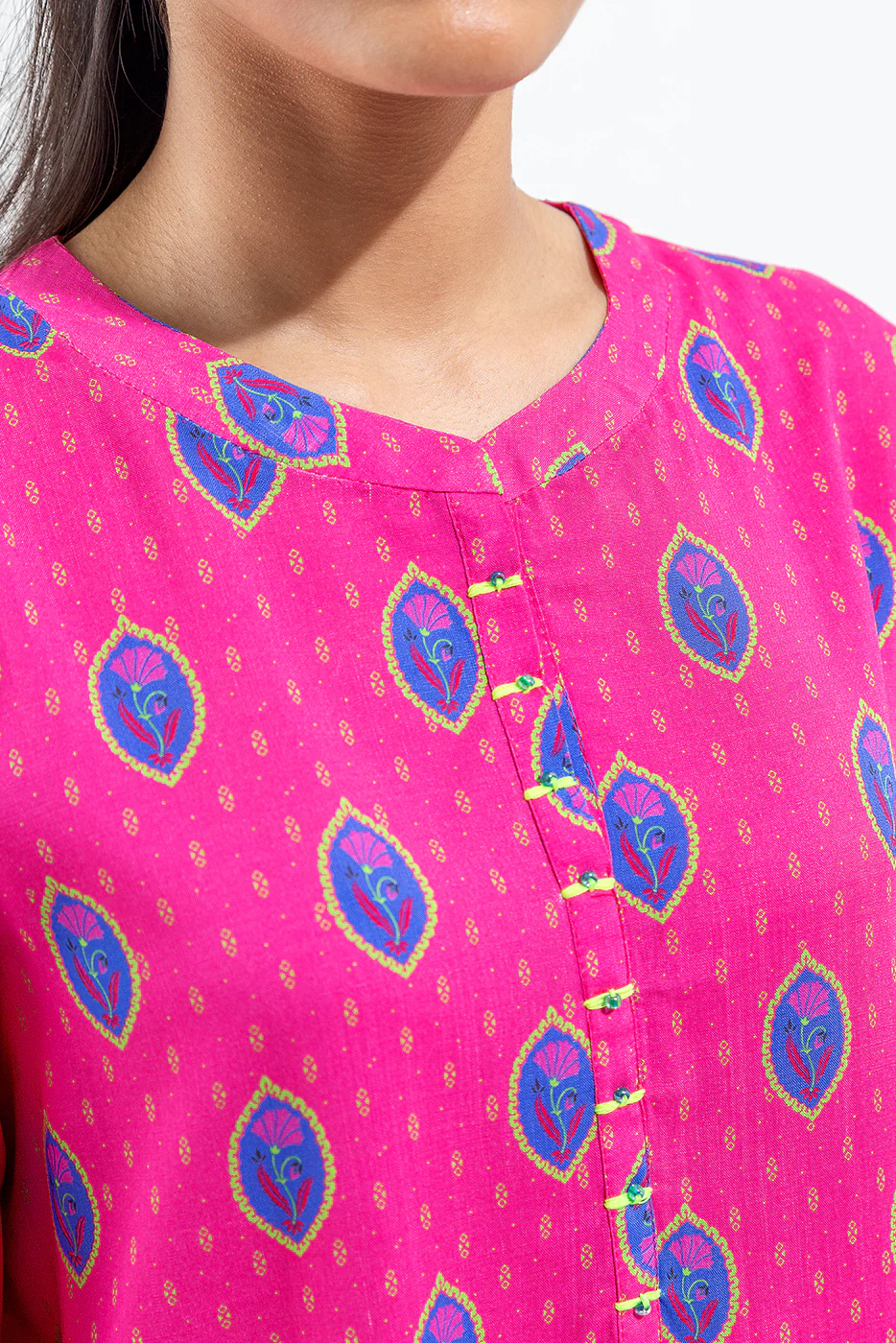 PRINTED VISCOSE SHIRT (PRET) - Image 5