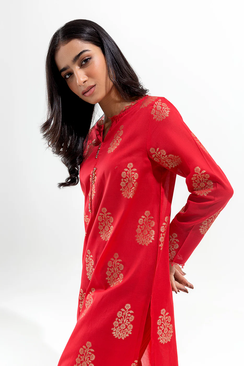2 PIECE BASIC JACQUARD SUIT (LUXURY-PRET)