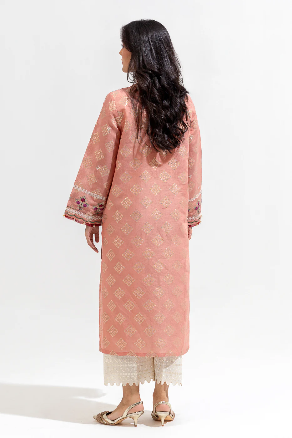 EMBROIDERED JACQUARD SHIRT (LUXURY-PRET) - Image 3