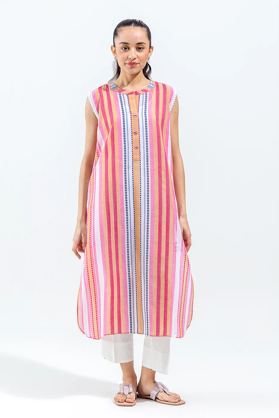BASIC YARN DYED SHIRT (PRET) - Image 3
