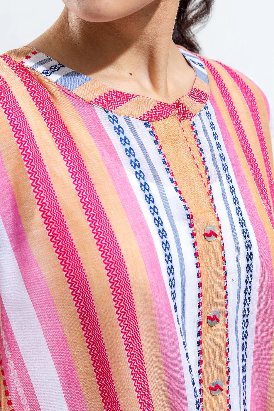 BASIC YARN DYED SHIRT (PRET) - Image 4
