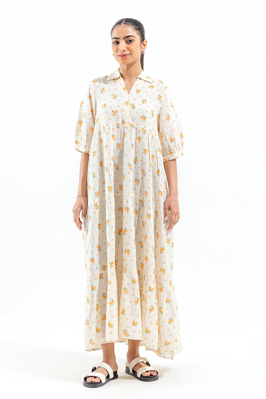 FLORAL TIER DRESS - Image 2