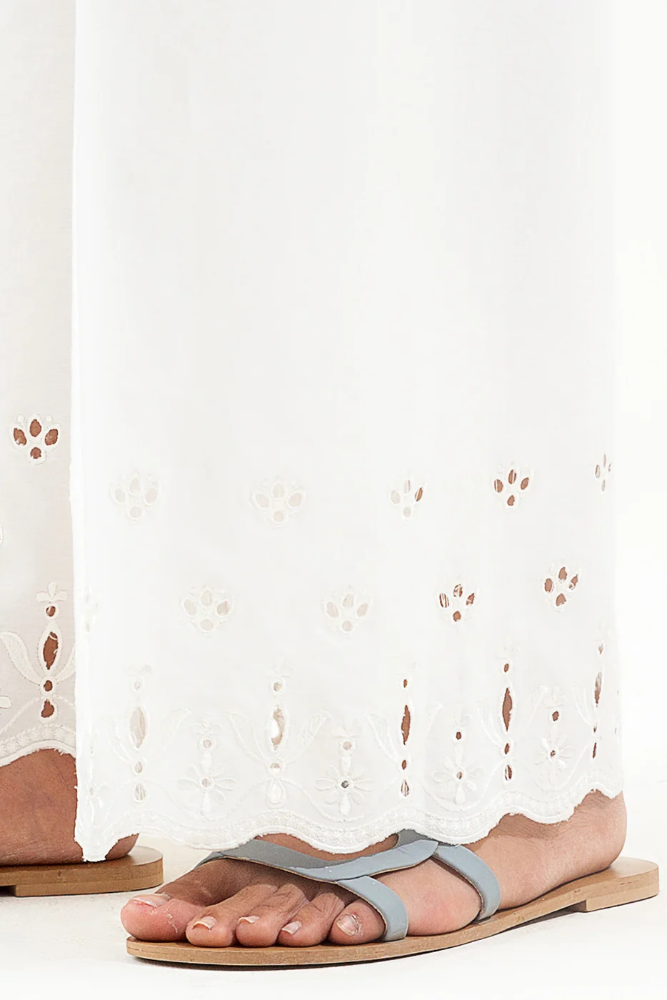 EMBROIDERED CULOTTE PANTS - Image 2