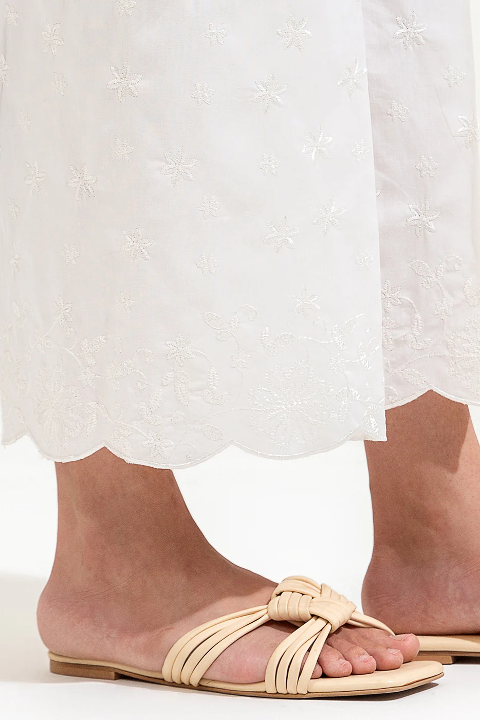 EMBROIDERED SLACK PANTS - Image 2