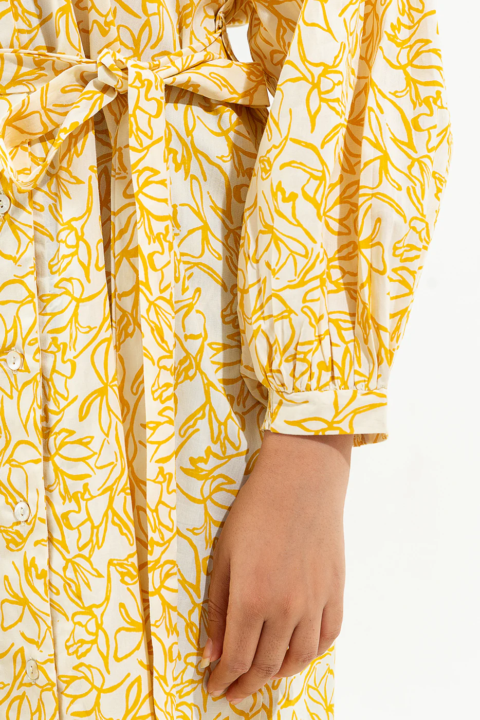 FLORAL PRINTED DRESS - Image 5