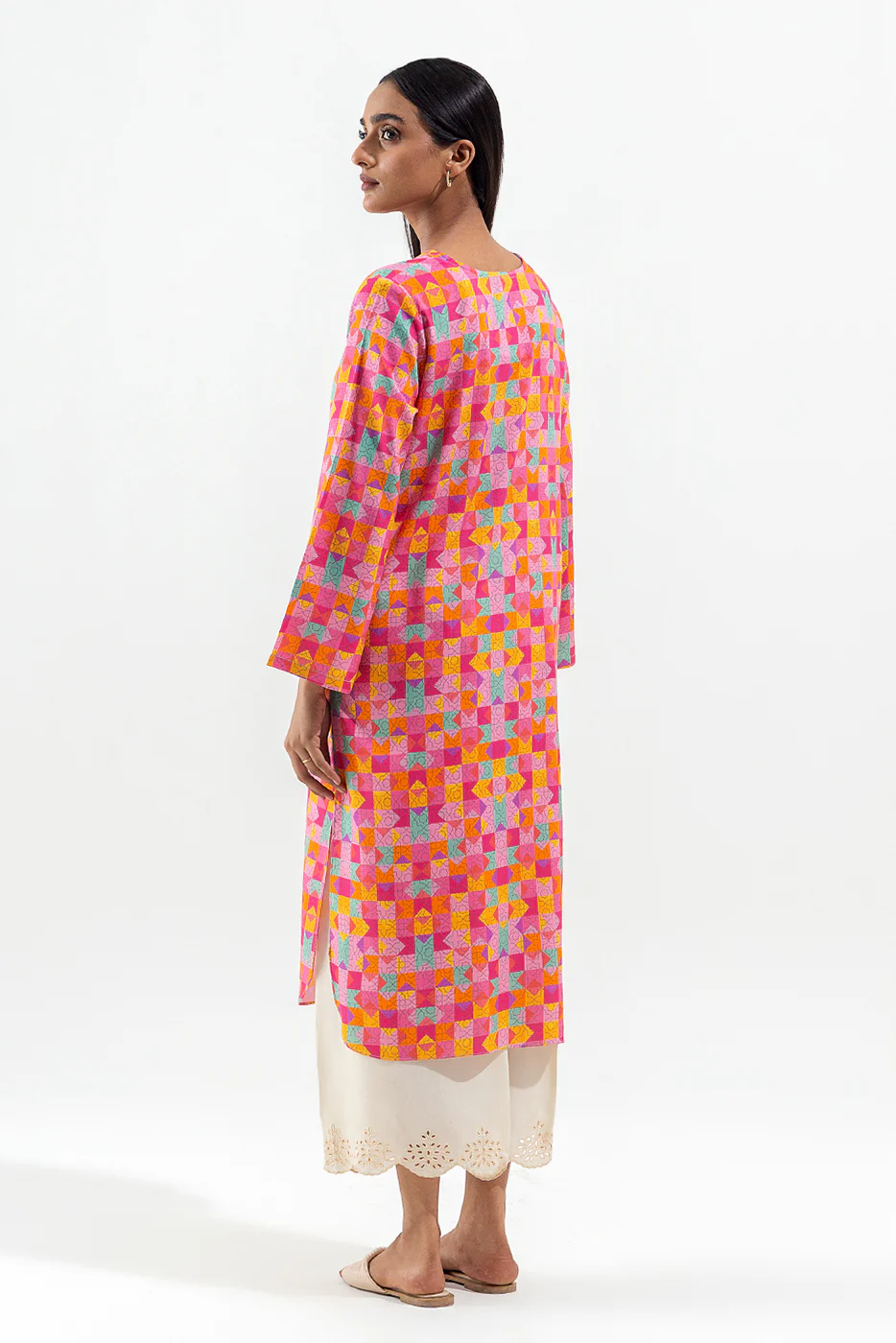 PRINTED VISCOSE SHIRT (PRET) - Image 3
