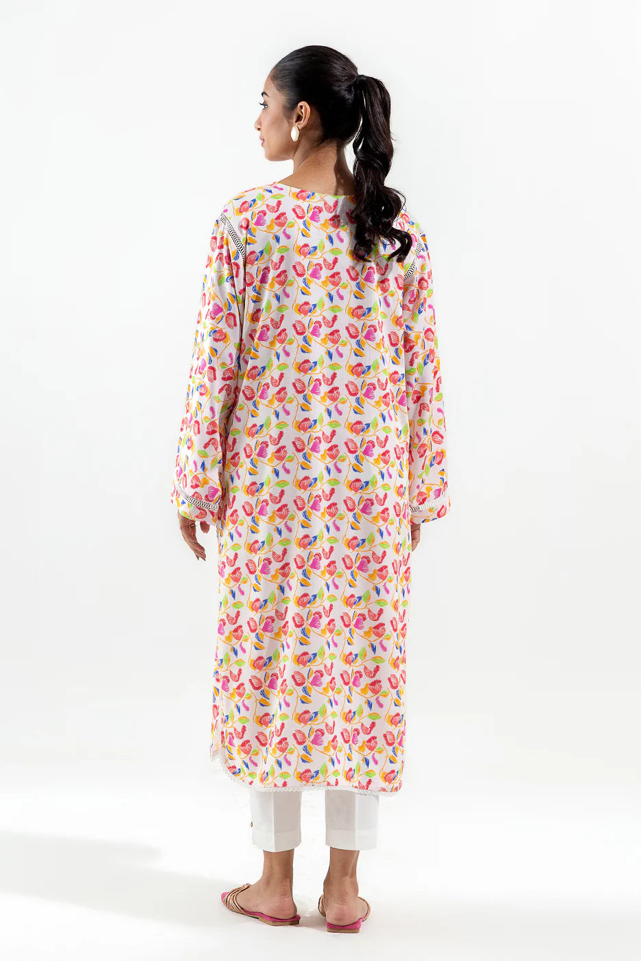 PRINTED VISCOSE SHIRT (PRET) - Image 5