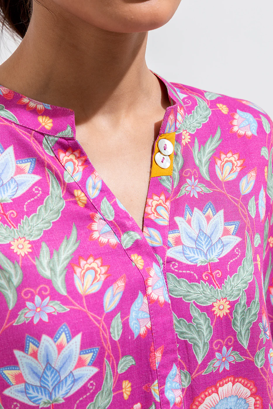2 PIECE PRINTED LAWN SUIT (PRET) - Image 4