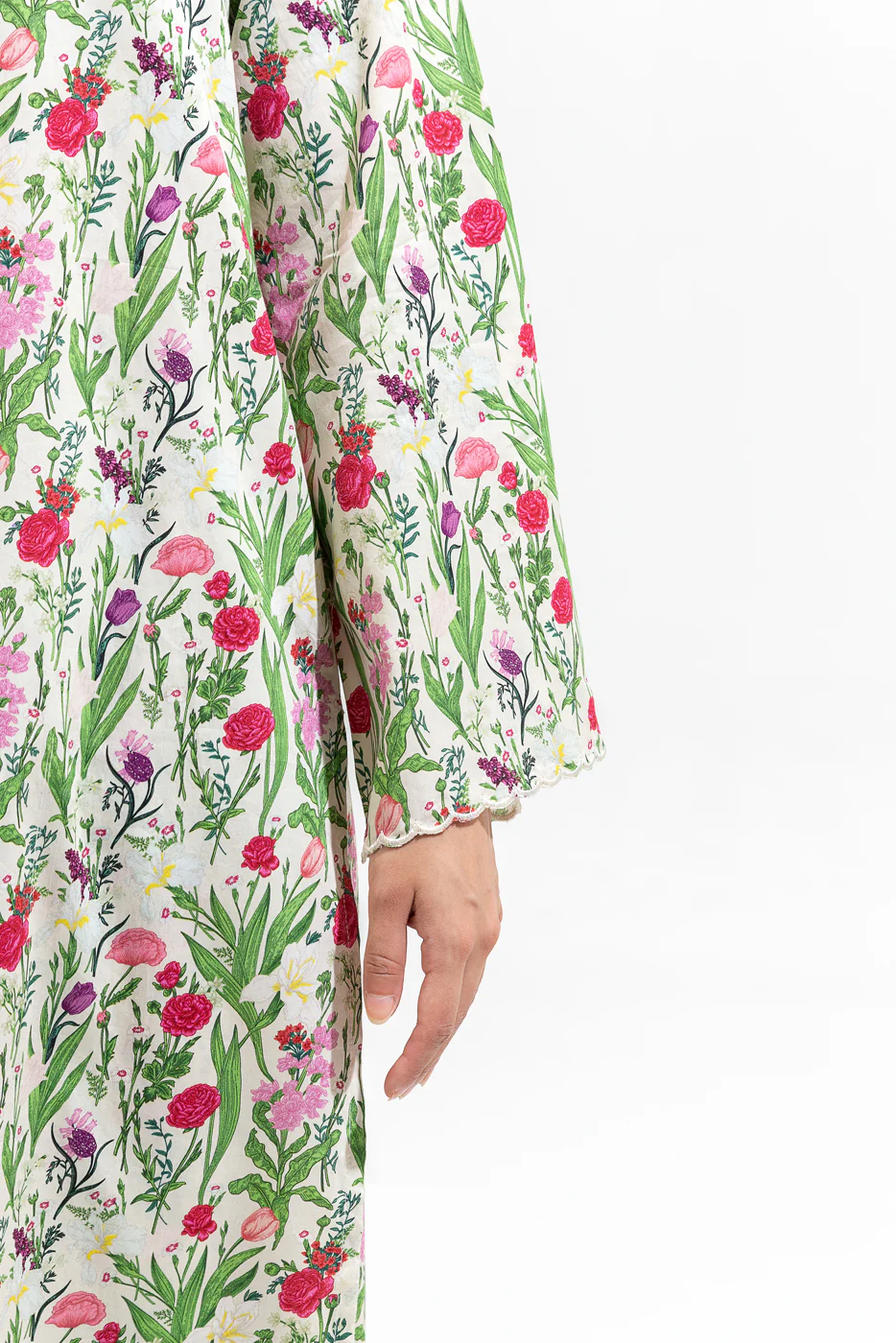 2 PIECE PRINTED PREMIUM LAWN SUIT (PRET) - Image 5