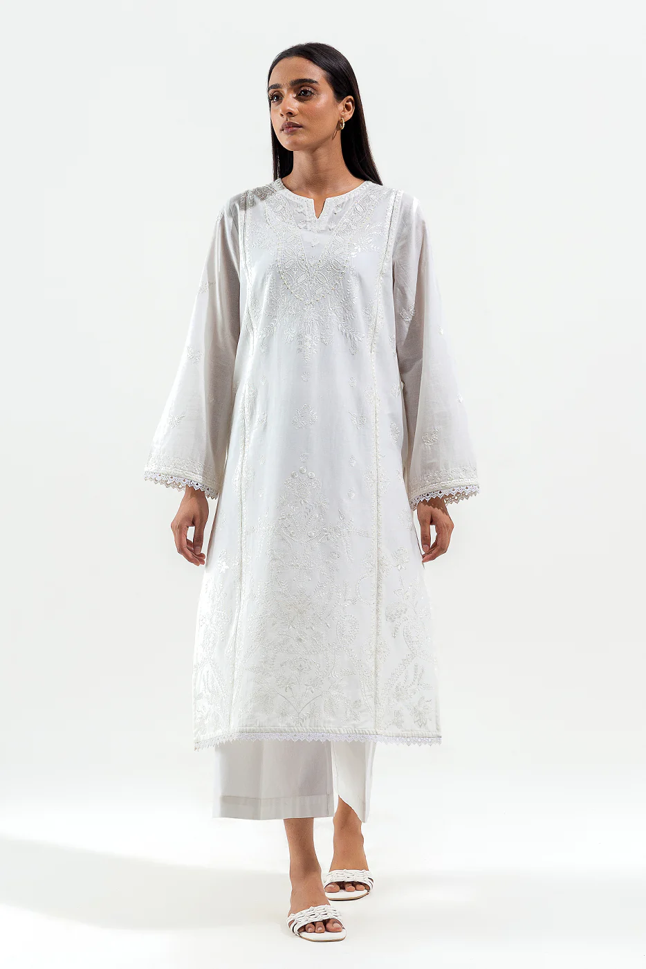 EMBROIDERED LAWN SHIRT (PRET) - Image 2