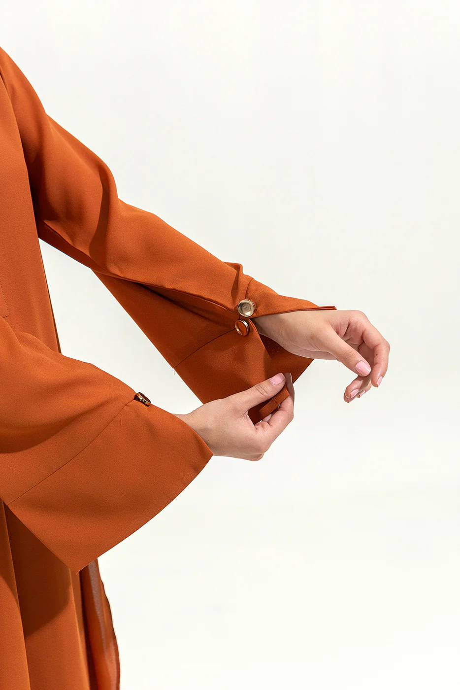 2 PIECE BASIC SILK SUIT (LUXURY-PRET) - Image 5