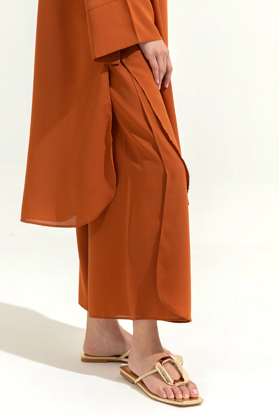 2 PIECE BASIC SILK SUIT (LUXURY-PRET) - Image 6