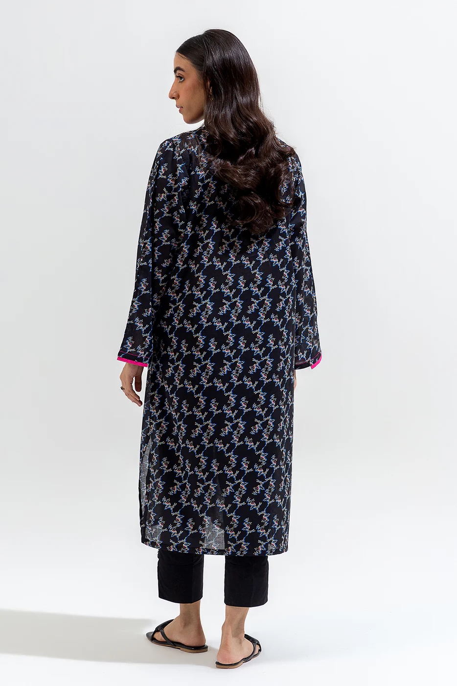 PRINTED LAWN SHIRT (PRET) - Image 3