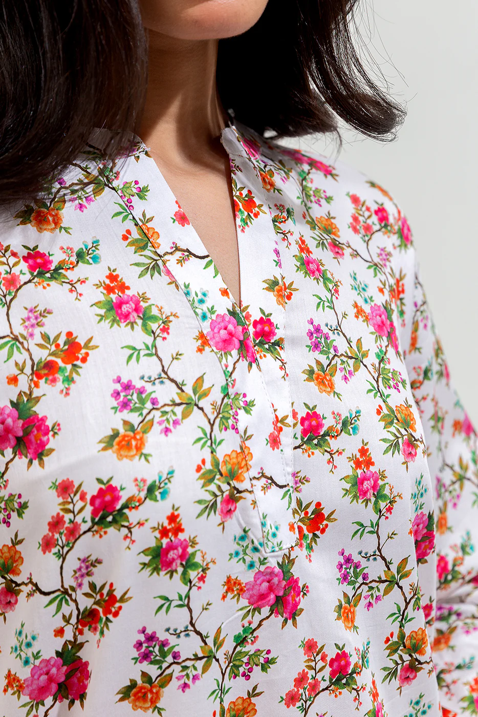 2 PIECE PRINTED PREMIUM LAWN SUIT (PRET) - Image 4