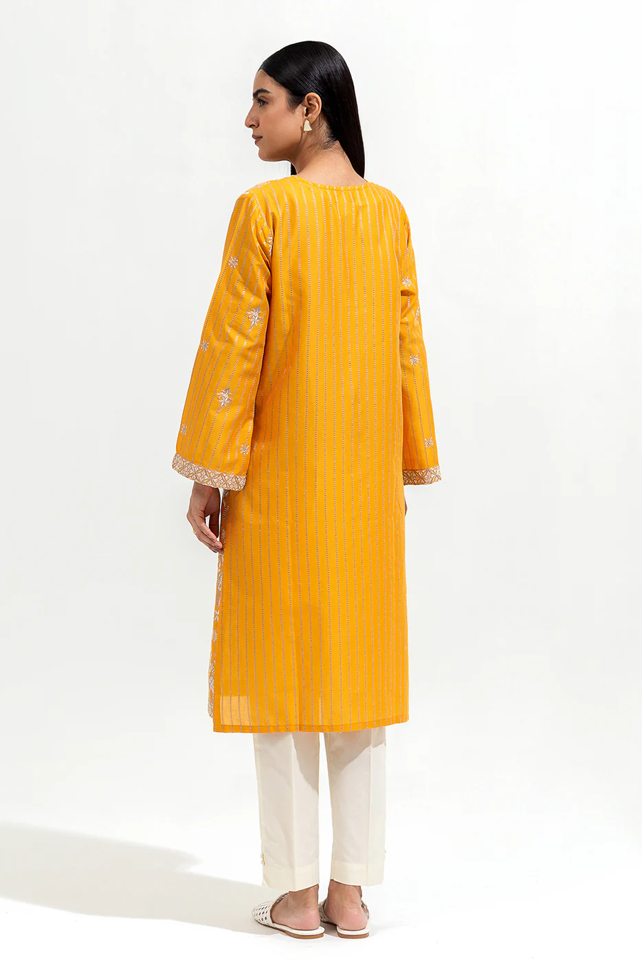 EMBROIDERED JACQUARD SHIRT (LUXURY-PRET) - Image 3