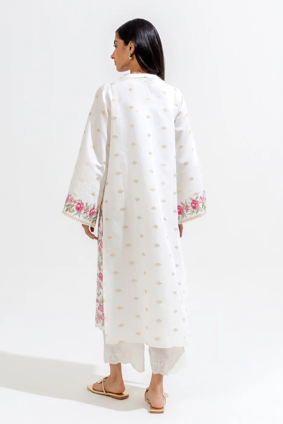 EMBROIDERED JACQUARD SHIRT (LUXURY-PRET) - Image 3